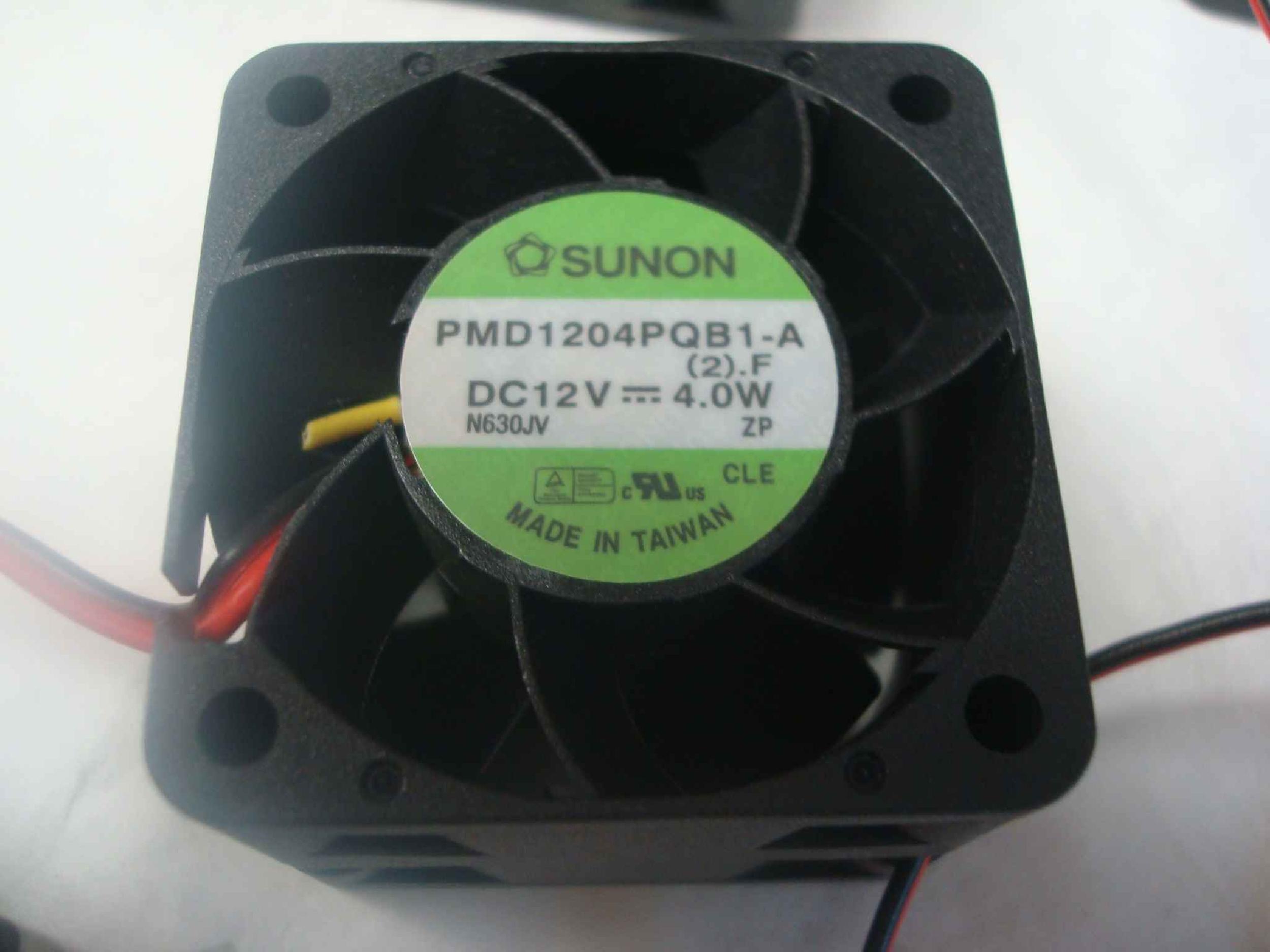 SUNON N630JV FAN 12VDC 4.0W 40MM X 28MM 7 INCH 2 WIRE CABLE WITH LOCKING CONNECTOR