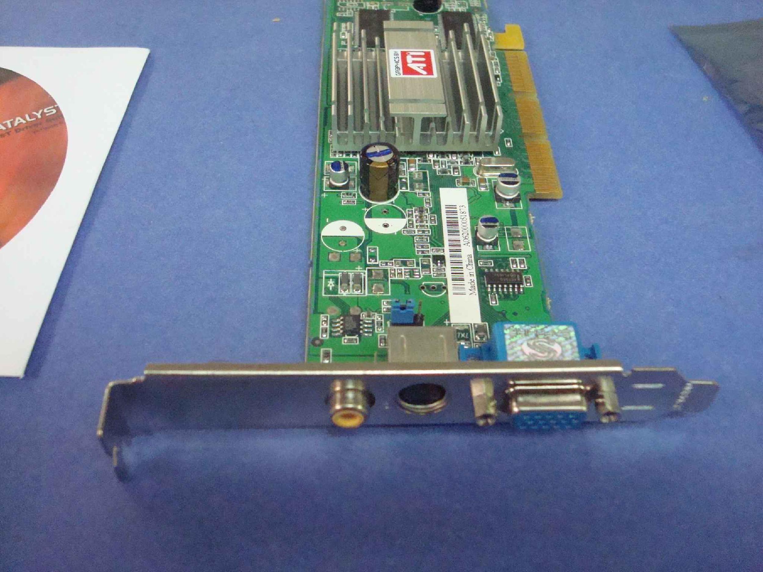 ATI 11046-65 125MB 64-BIT DDR AGP VIDEO CARD SAPPHIRE RADEON WITH SVIDEO