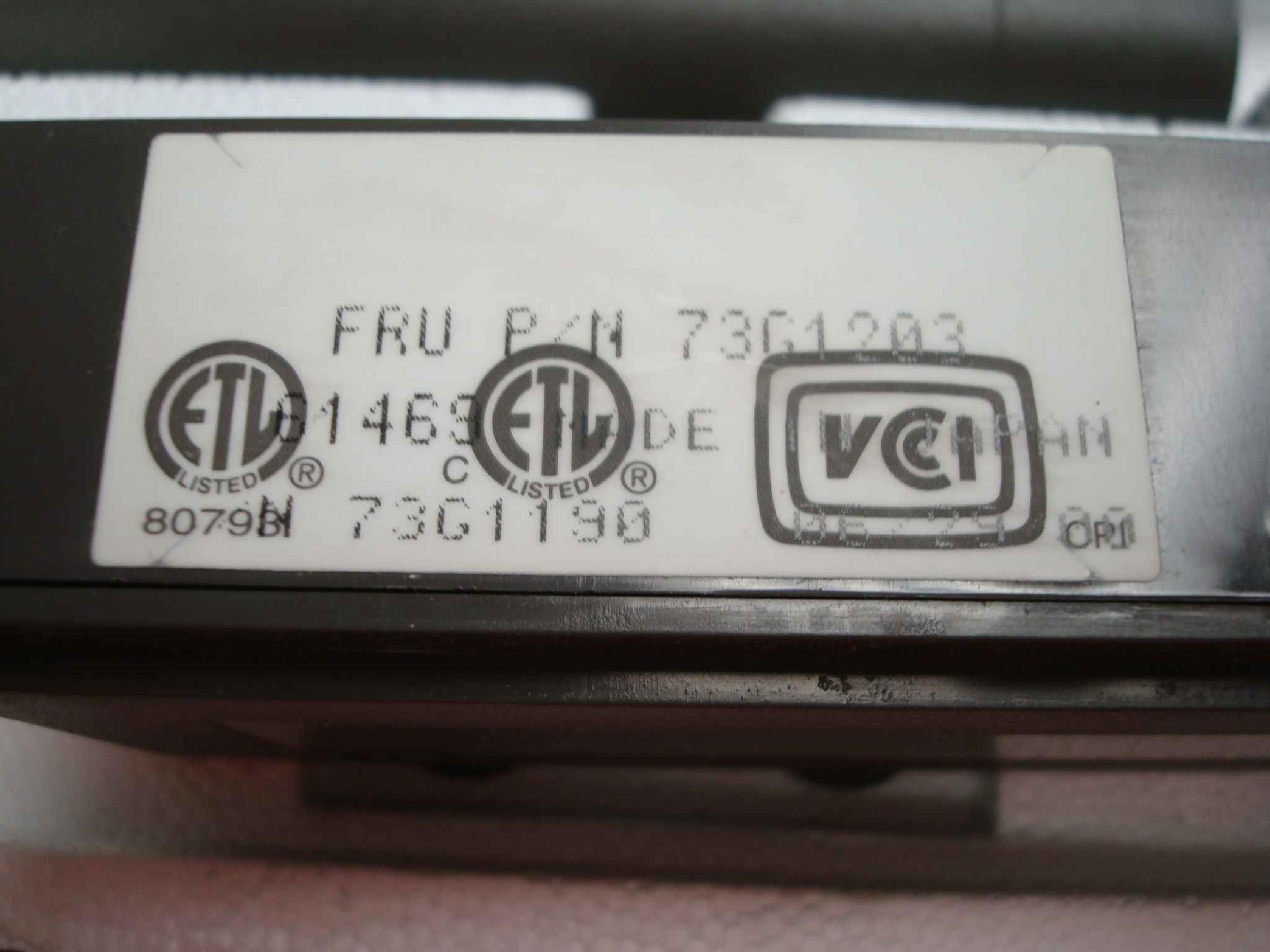 IBM 73G1190 LCD DISPLAY