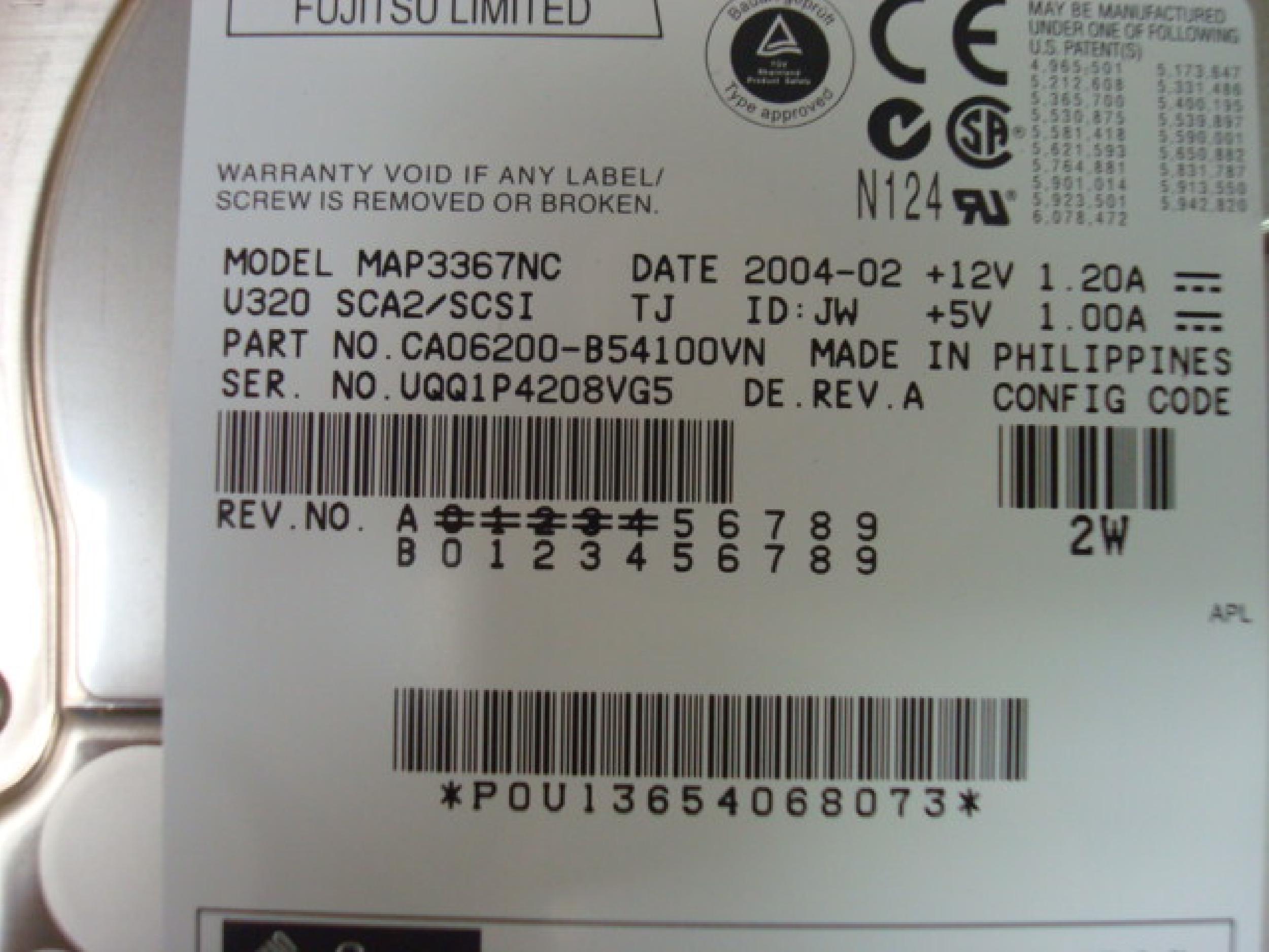 SUN MICROSYSTEMS P200-20098.A2 SUN FIRE V120 SERVER ULTRASPARC 650 36GB 10K RPM DRIVE, 512MB RAM, 650MHZ CPU