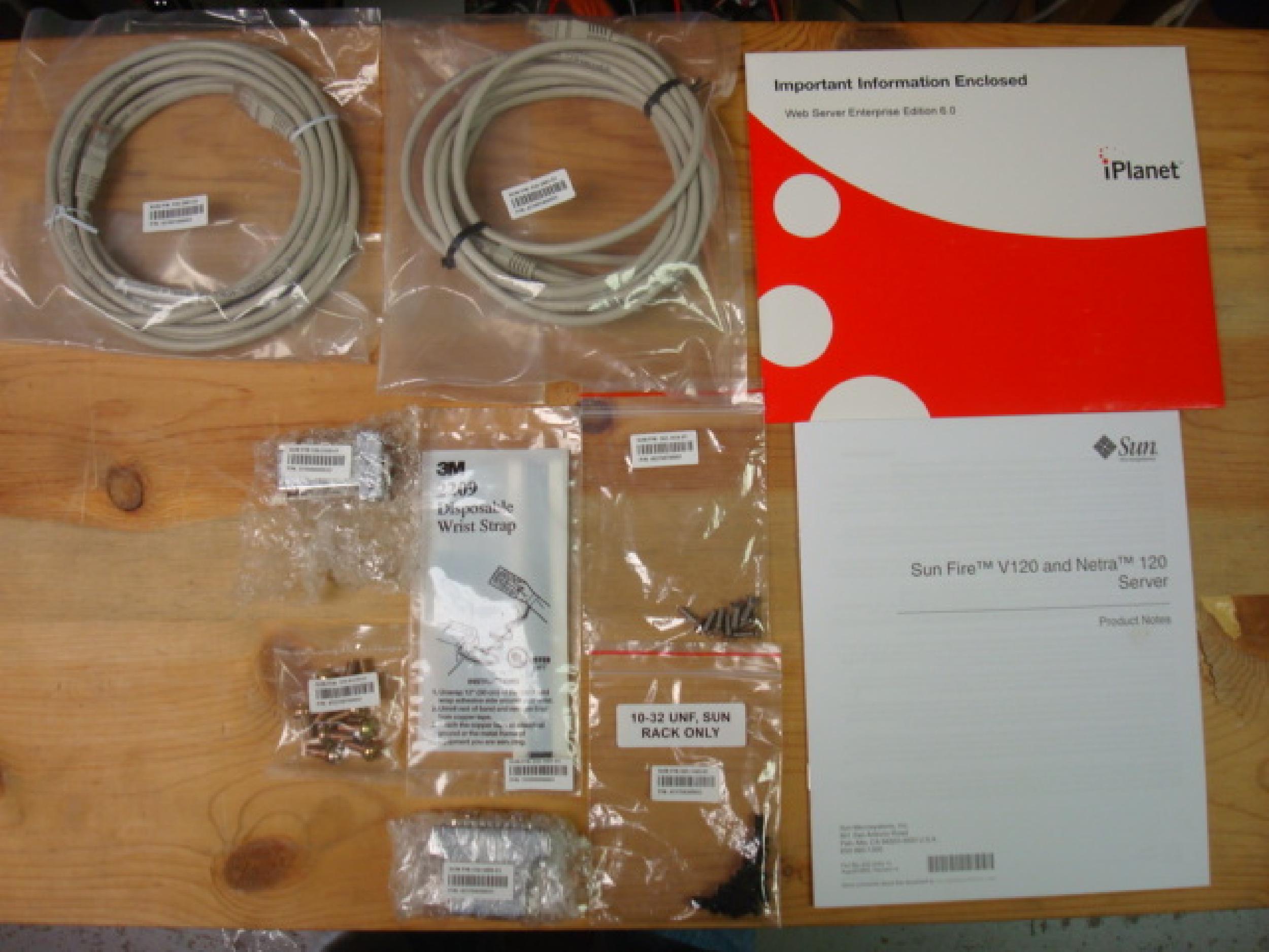 SUN MICROSYSTEMS P200-20098.A2 SUN FIRE V120 SERVER ULTRASPARC 650 36GB 10K RPM DRIVE, 512MB RAM, 650MHZ CPU