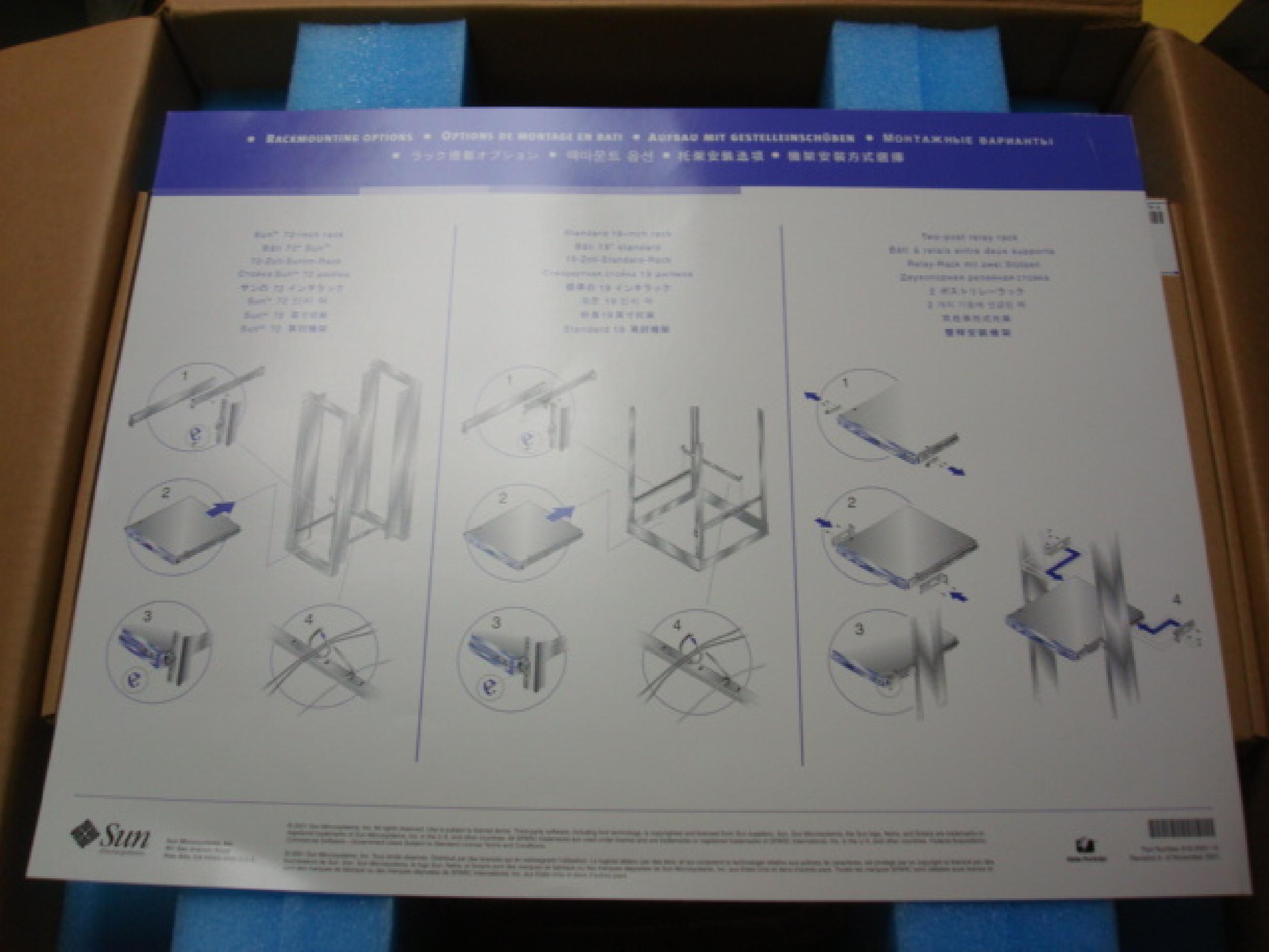 SUN MICROSYSTEMS 380-0538-02 SUN FIRE V120 SERVER ULTRASPARC 650 36GB 10K RPM DRIVE, 512MB RAM, 650MHZ CPU
