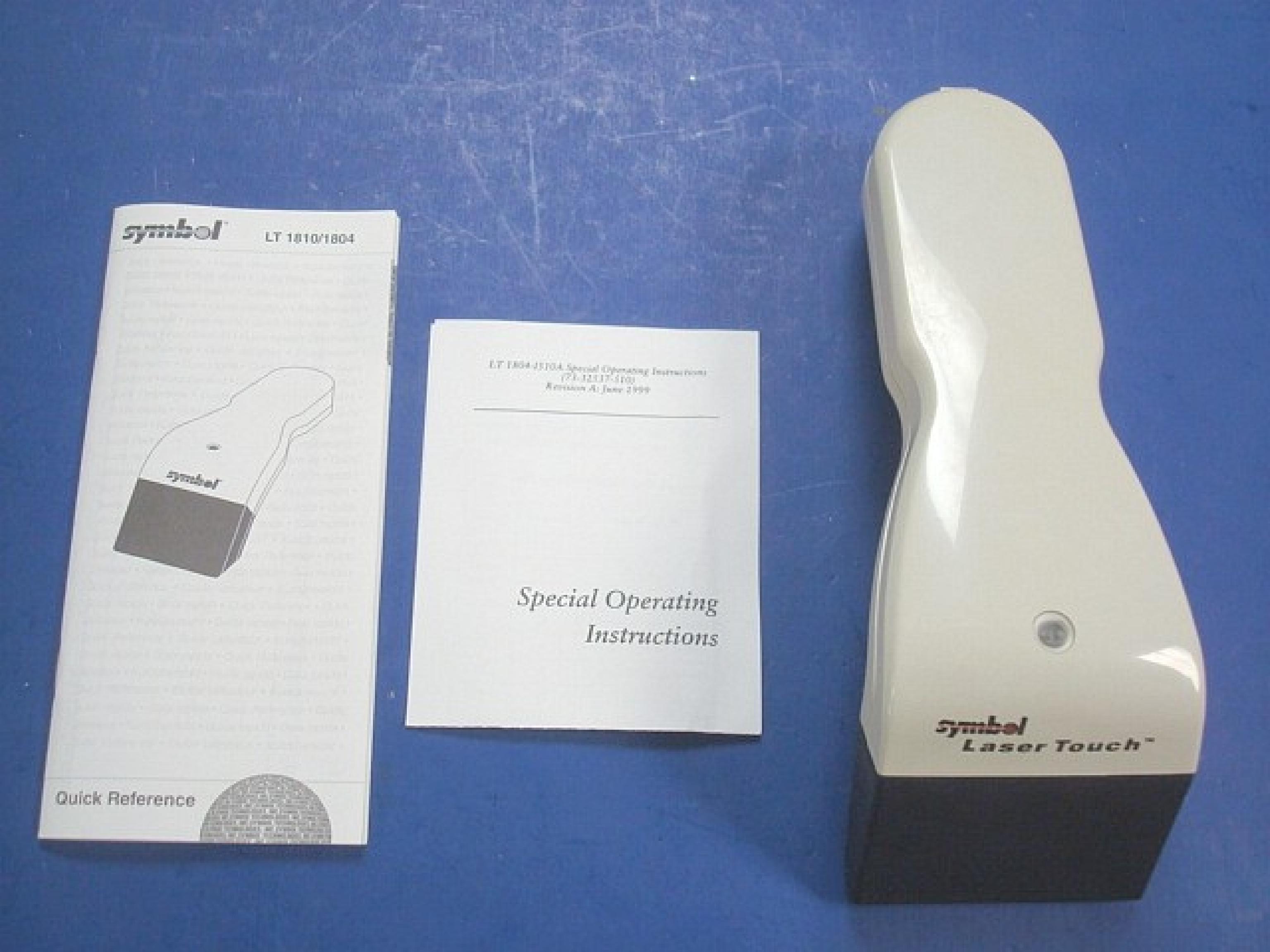 SYMBOL 73-32537-510 RS232 HAND HELD DECODER/SCANNER