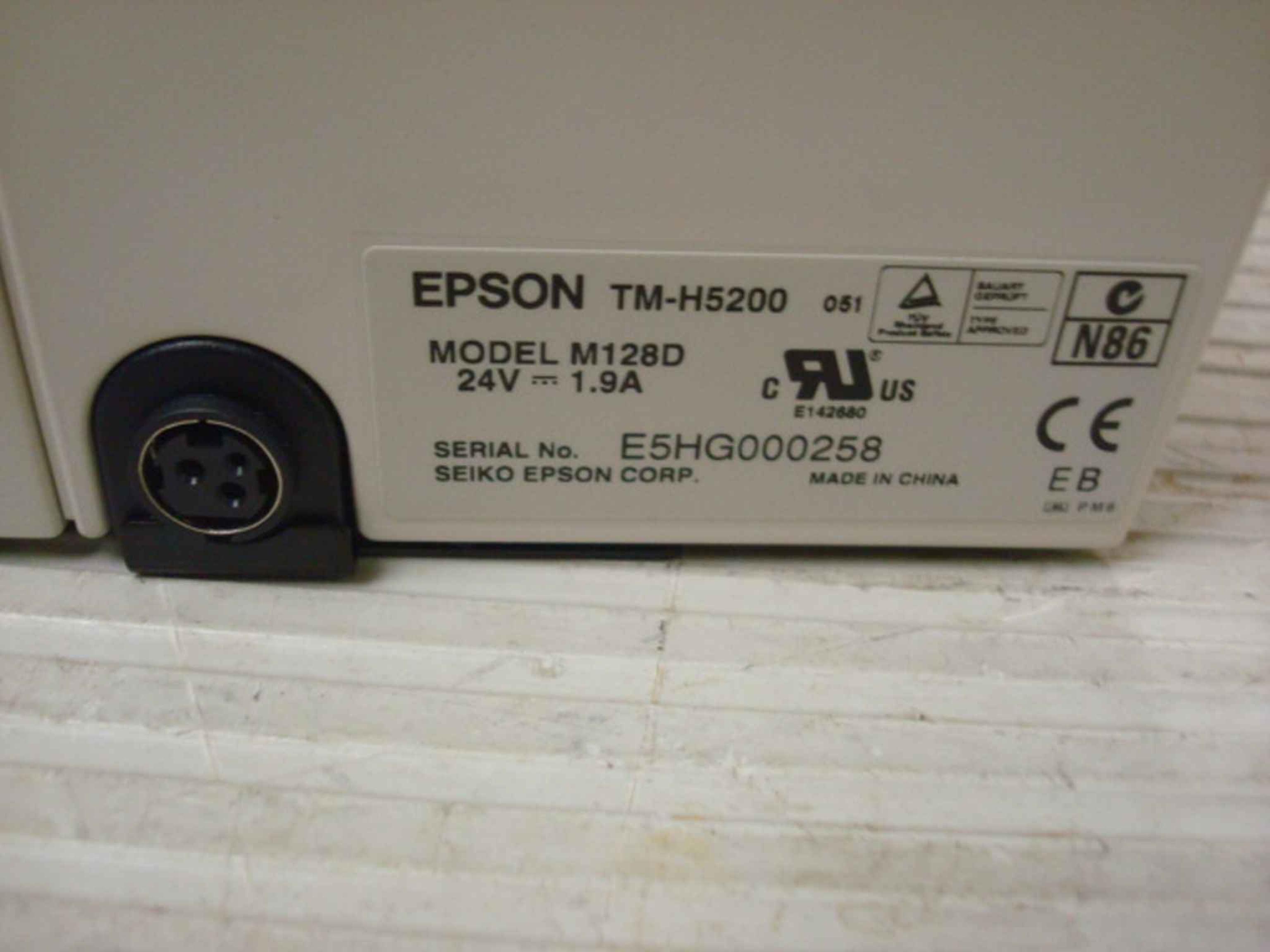 EPSON TM-H5200 PRINTER THERMAL RECEIPT IMPACT SLIP AUTOCUTTER MULTIFUNCTION