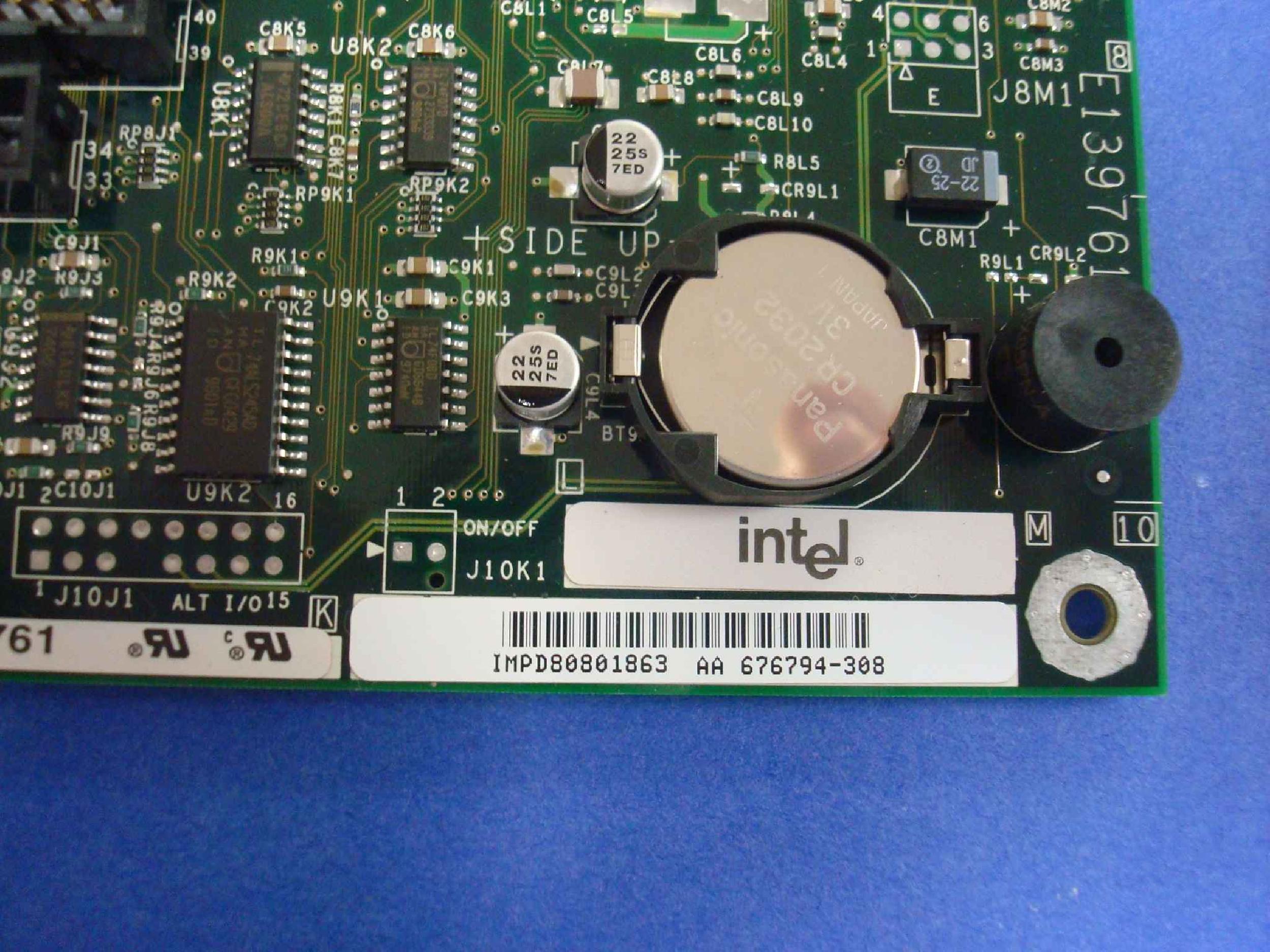 INTEL 676794-308 OPEN BOX ATX MOTHERBOARD 3 ISA 4 PCI 4 DIMM SLOT 1 PD440FX