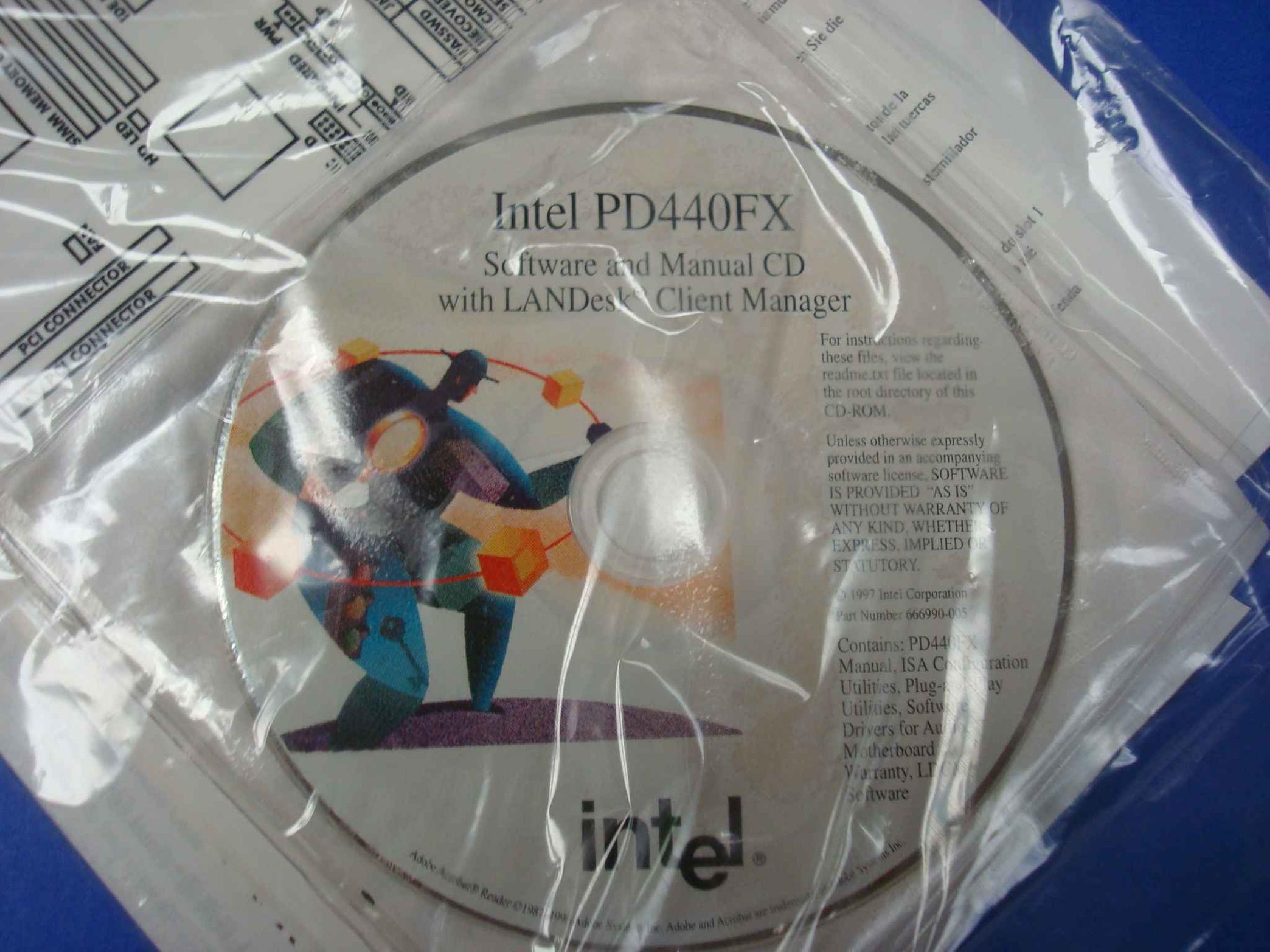 INTEL 676794-308 OPEN BOX ATX MOTHERBOARD 3 ISA 4 PCI 4 DIMM SLOT 1 PD440FX