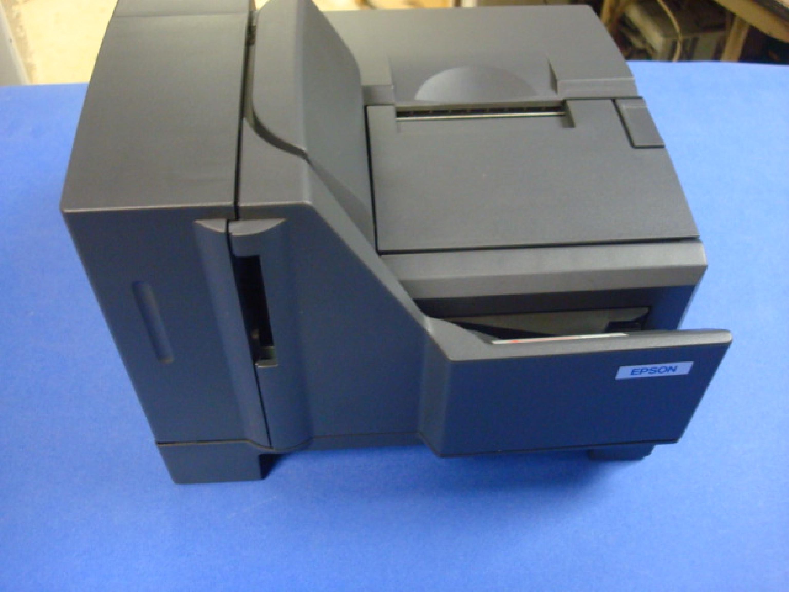 EPSON TM-J9100 OPEN BOX, CHECK SCANNER WITH 2 COLOR PRINTER