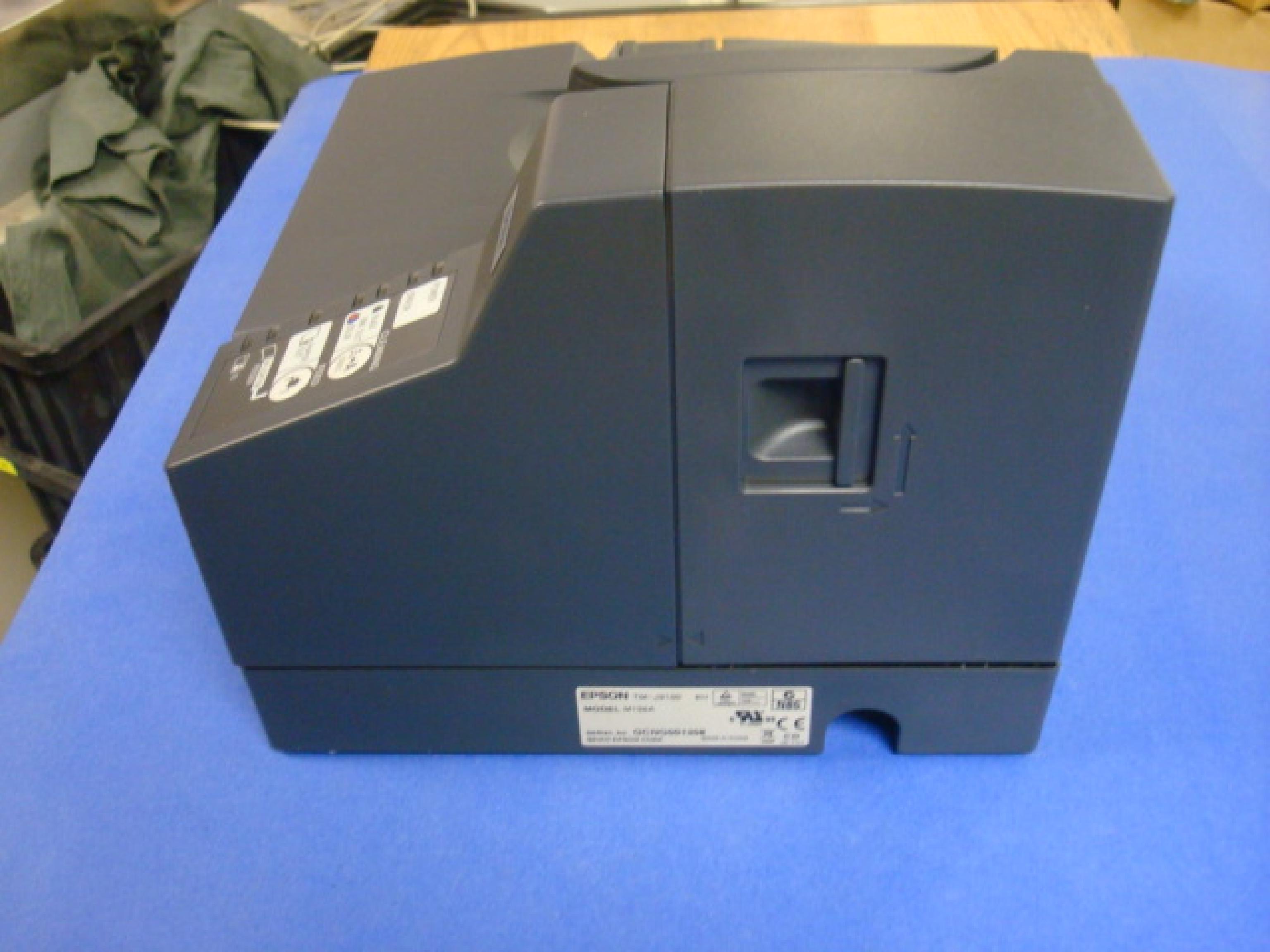 EPSON TM-J9100 OPEN BOX, CHECK SCANNER WITH 2 COLOR PRINTER