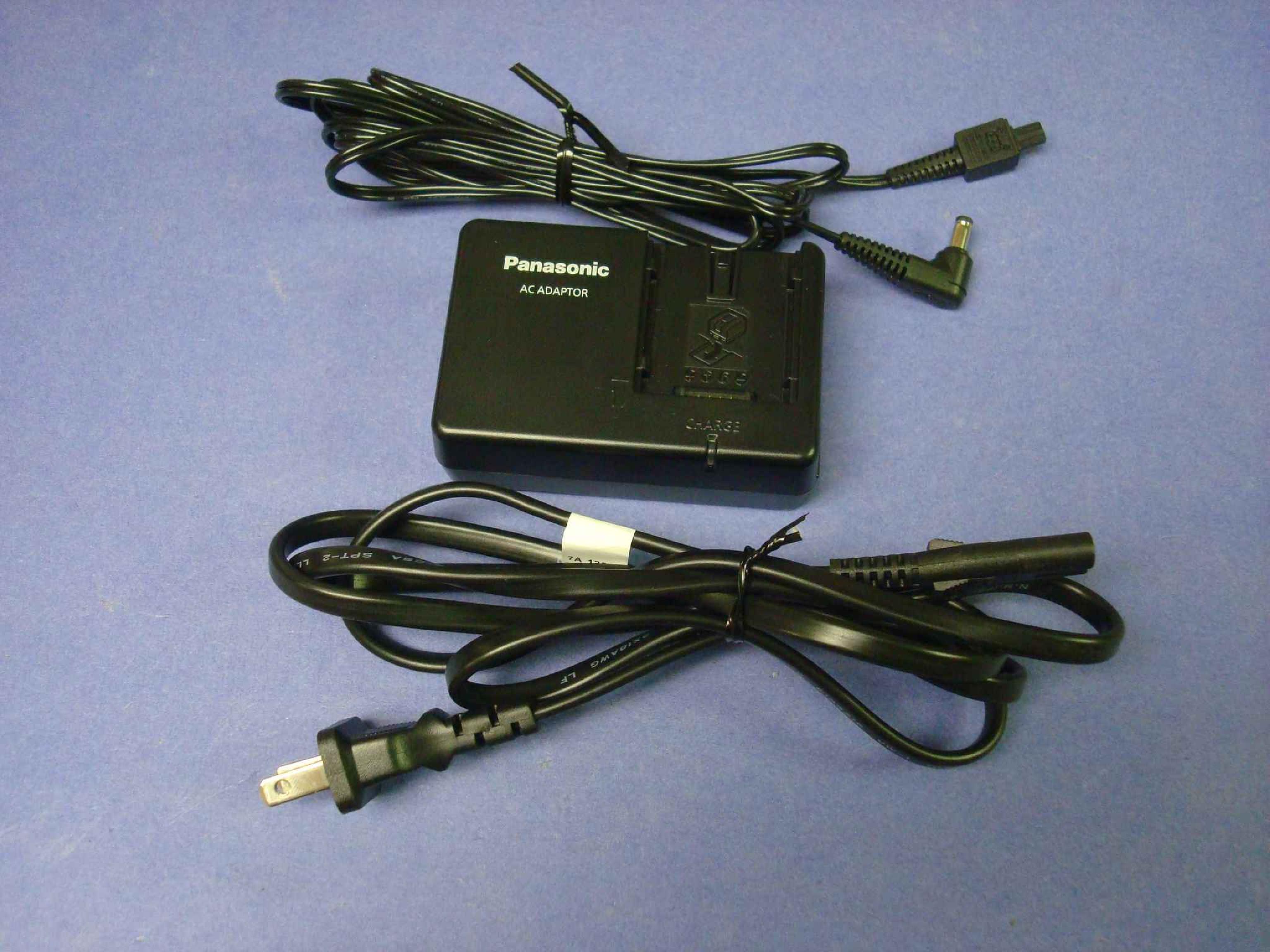 PANASONIC K2GJYDC00004 DC CABLE CONNECTS AC ADAPTER TO CAMCORDER POWER