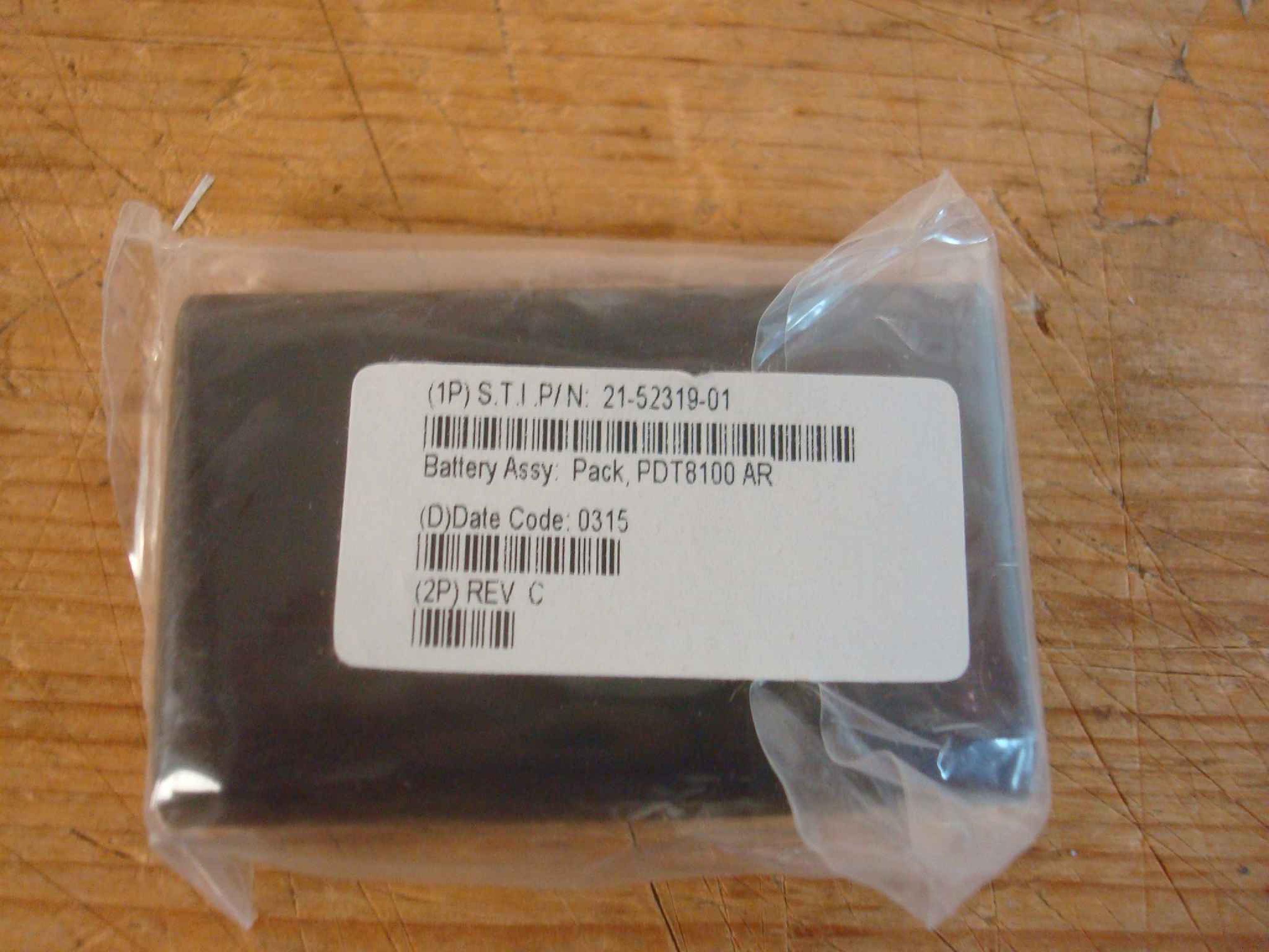 SYMBOL LP103450AR DATED 2003 LI-ION BATTERY PACK 3.7V 1550MAH