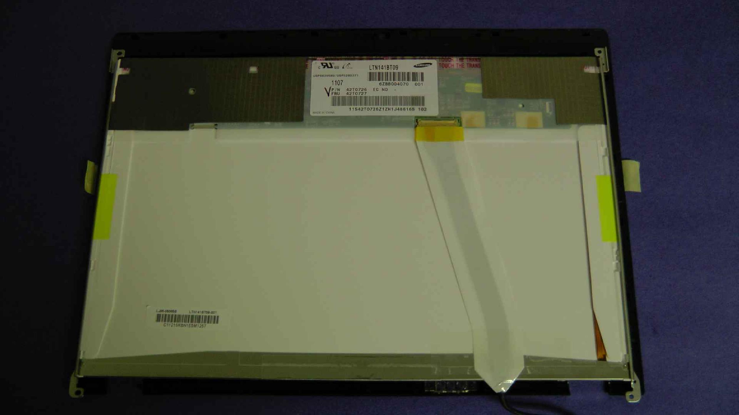 SAMSUNG USP5280371 14.1INCH WXGA+ TFT LED BACKLIT SCREEN