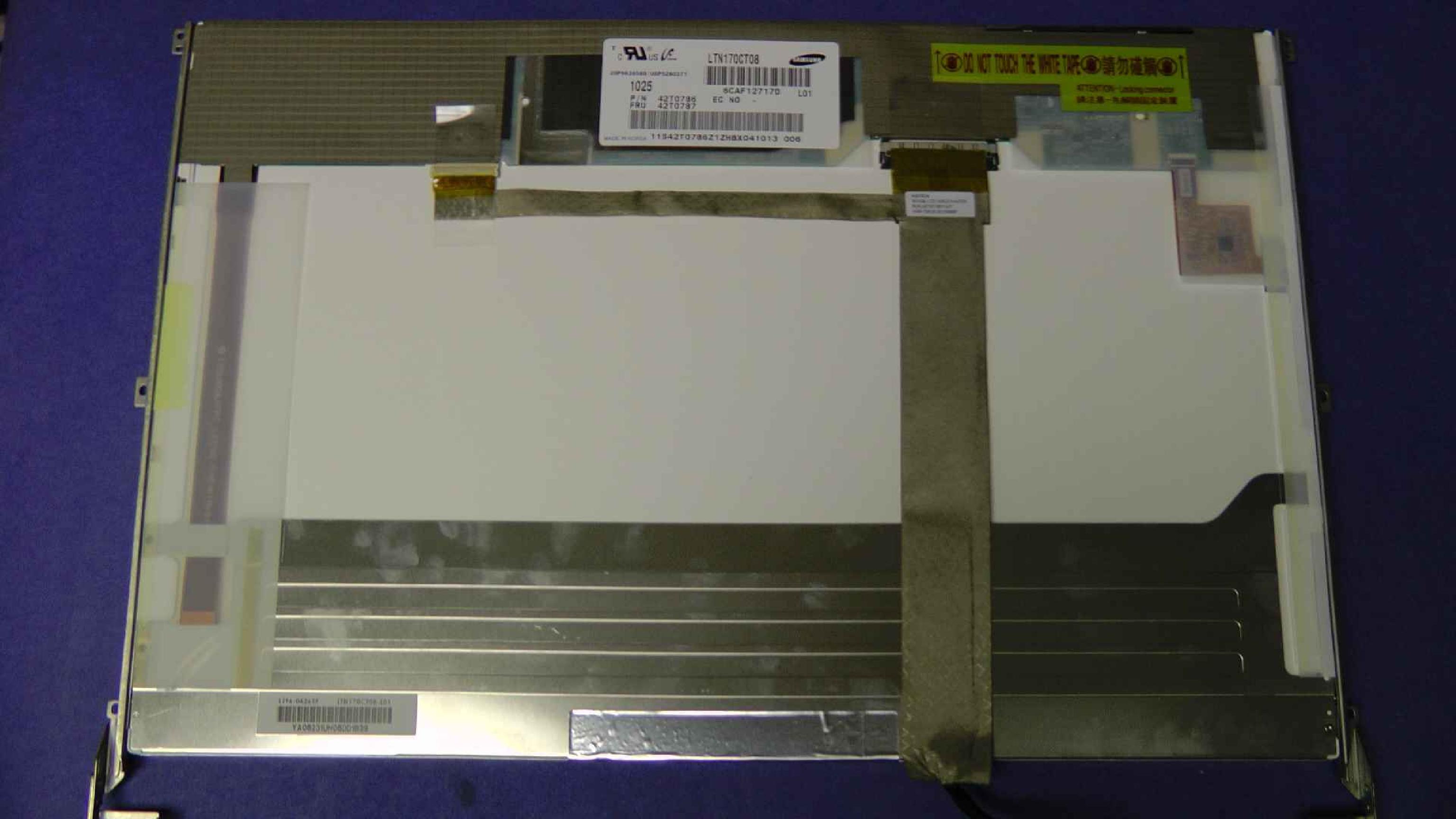 LENOVO / IBM USP6639589 17INCH LED LCD PANEL FOR THINKPAD