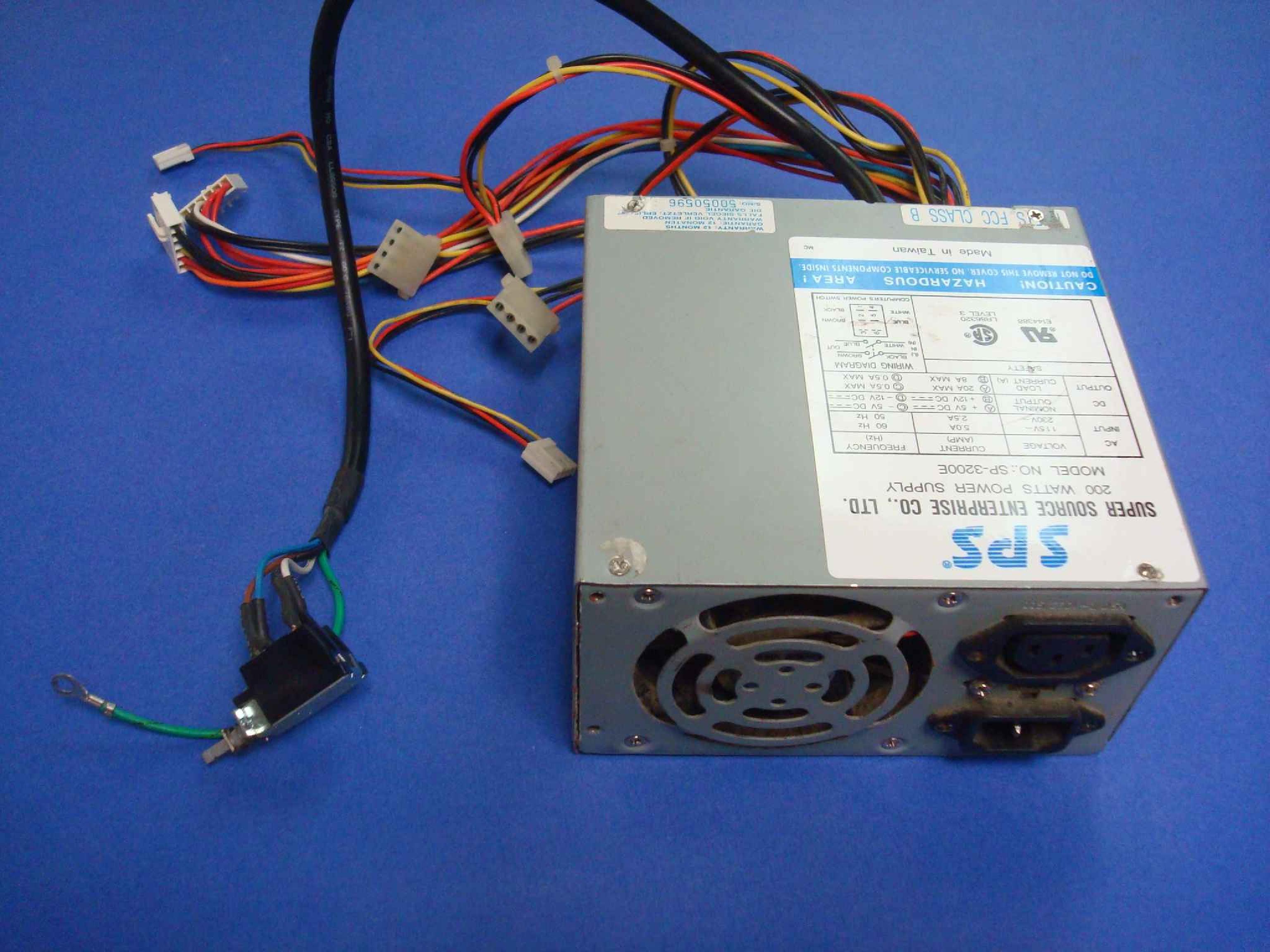 SPS SP2-3200E CLONE 200 WATT AT POWER SUPPLY