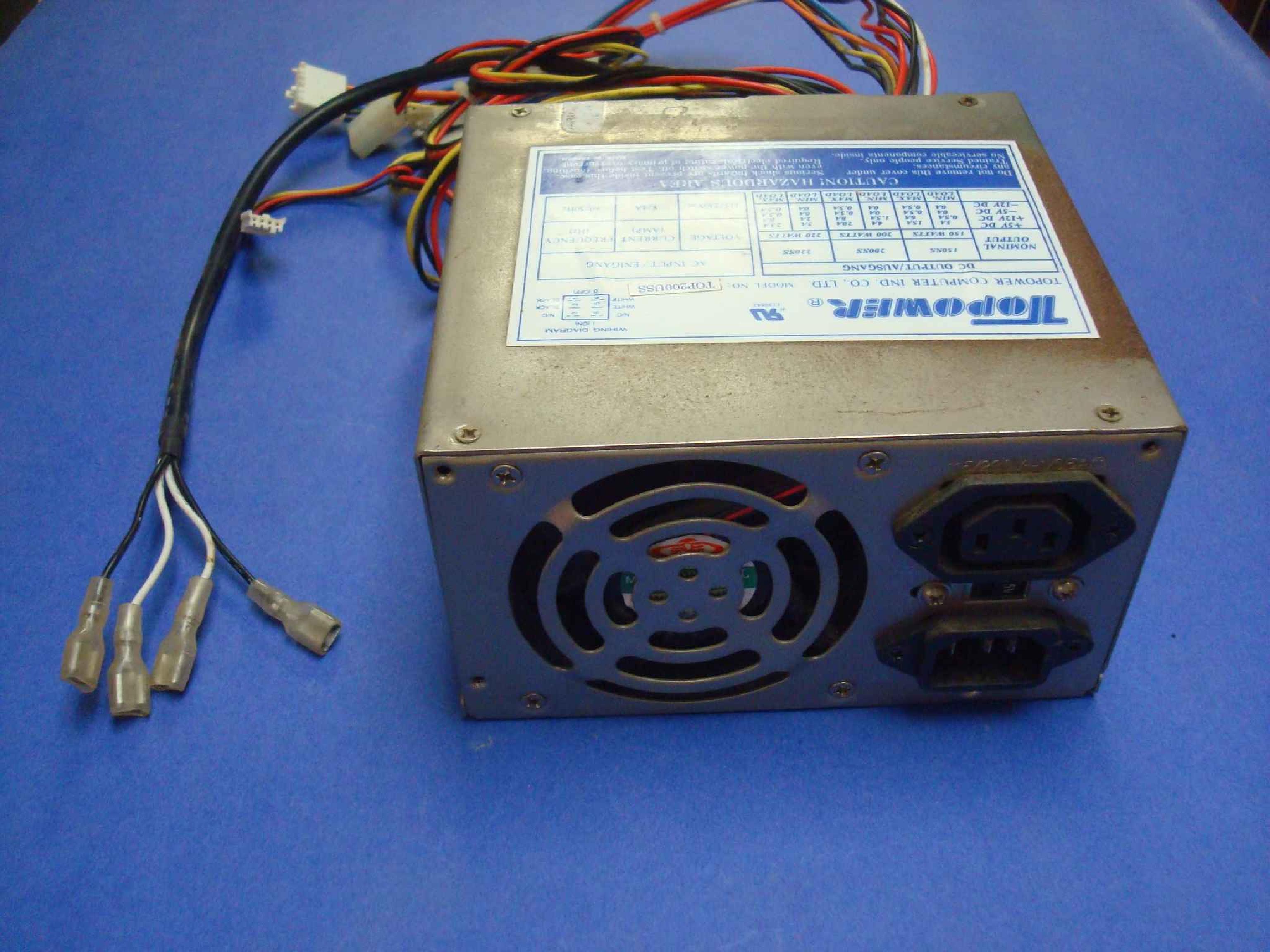 TOPOWER TOP-200USS CLONE POWER SUPPLY 200W AT POWER SUPPLY