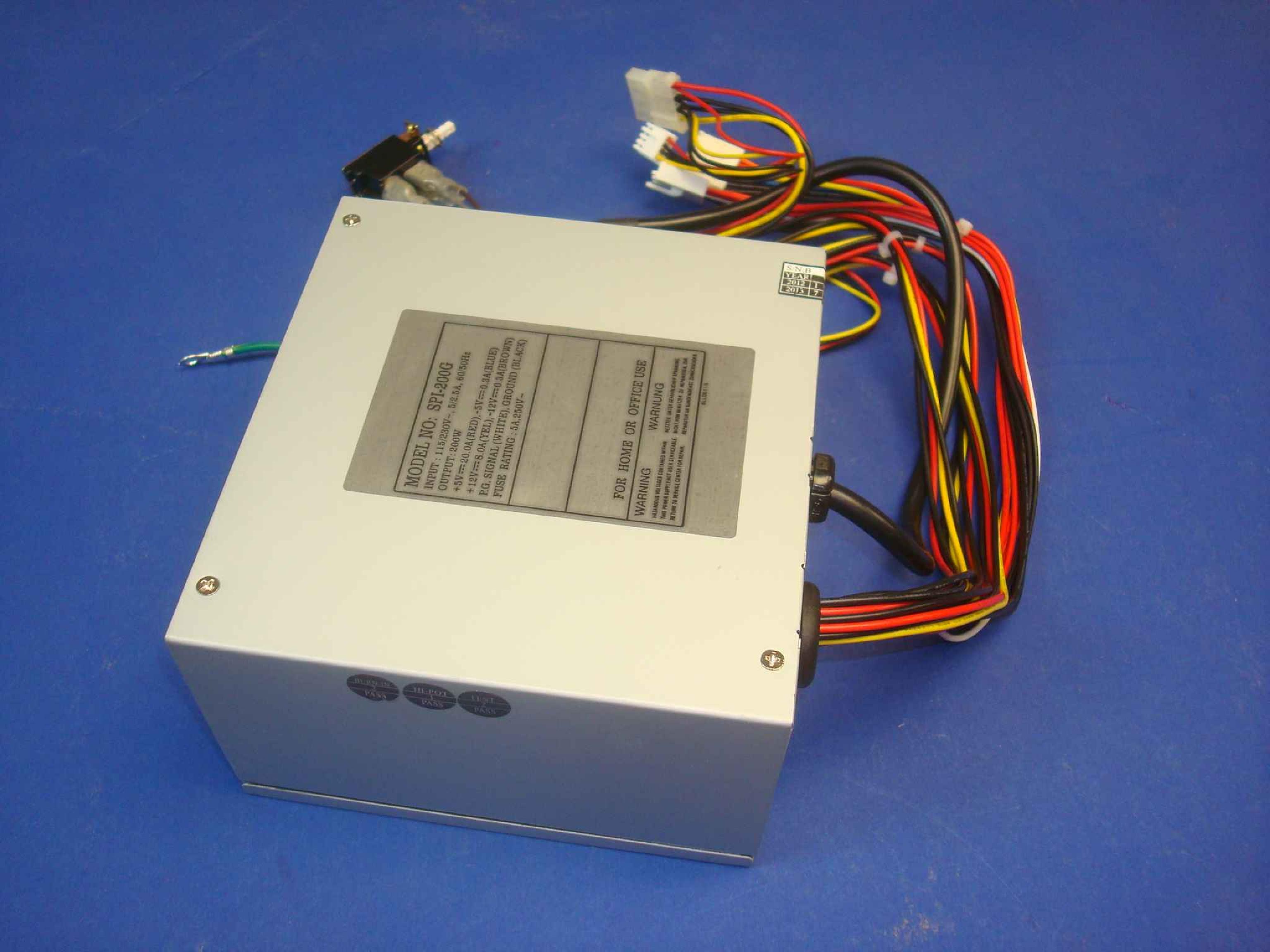 FSP GROUP / SPARKLE POWER INTL LTD / POWER MAN / YATE LOON SPI-200G CLONE POWER SUPPLY 200W AT POWER SUPPLY