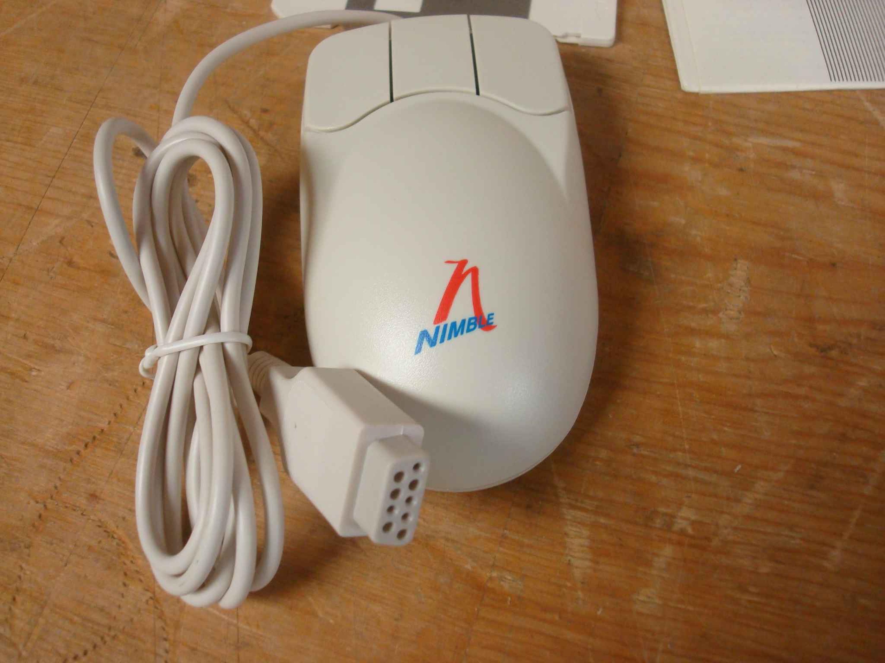 NIMBLE 3 BUTTON SERIAL MOUSE 3 BUTTON SERIAL MOUSE