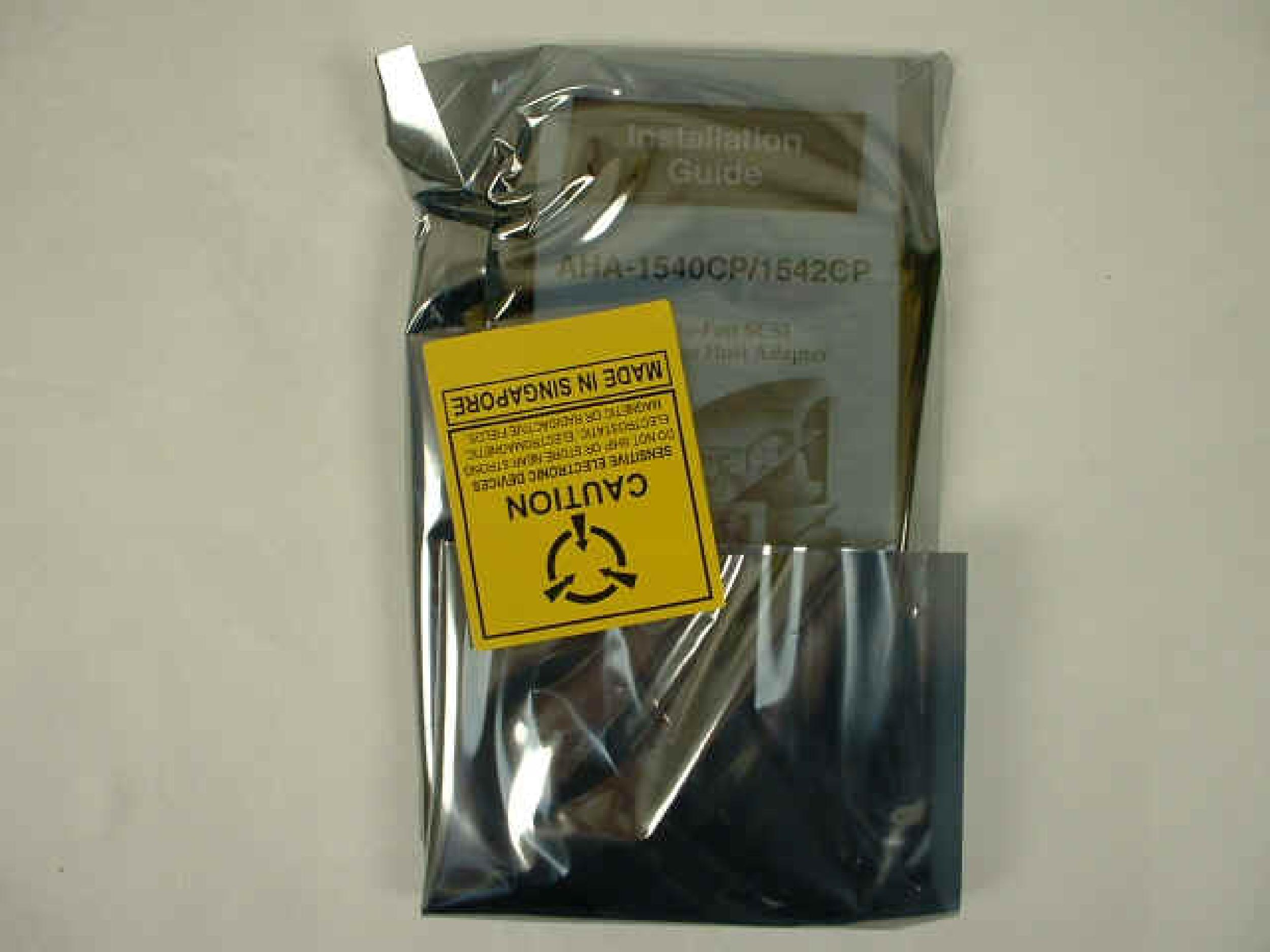 ADAPTEC 907600 ISA SCSI CARD INTERNAL 50 PIN NARROW & FD EXTERNAL 50 PIN HD - BULK PACKED 50 TO A CARTON