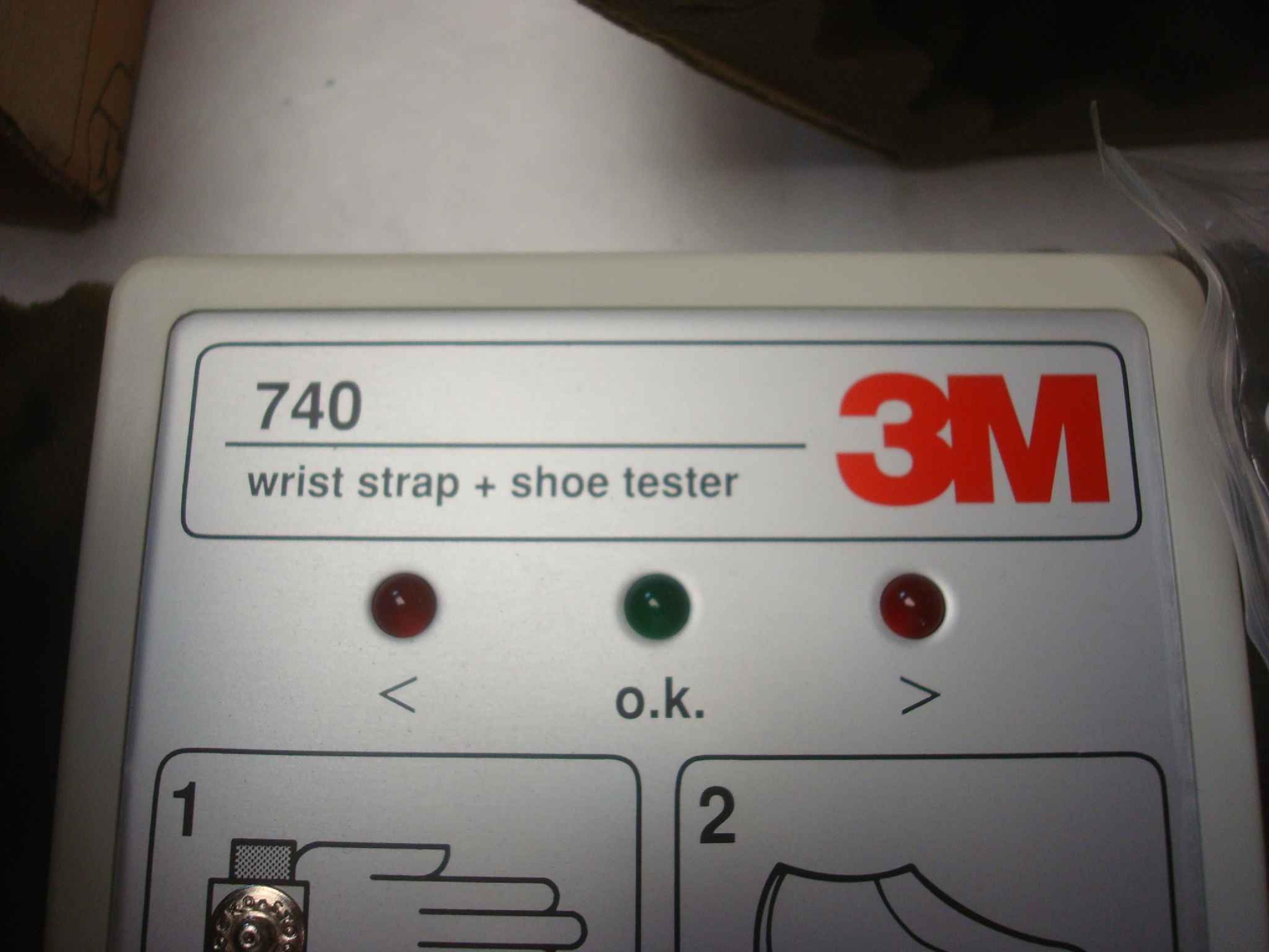 3M 740 740 - Wrist Strap & Foot Strap Tester