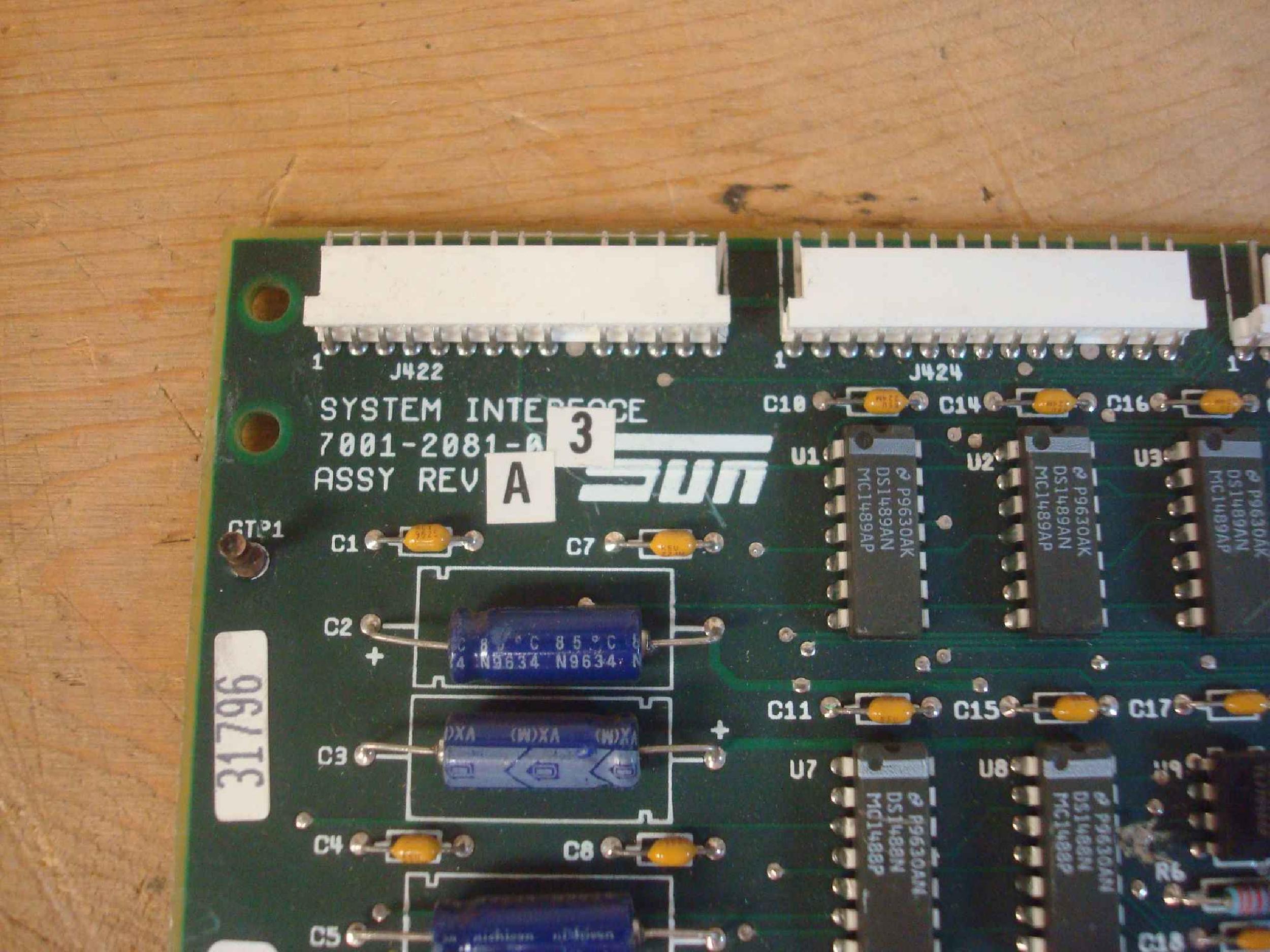 SUN MICROSYSTEMS 7001-2081-03 IO CARD