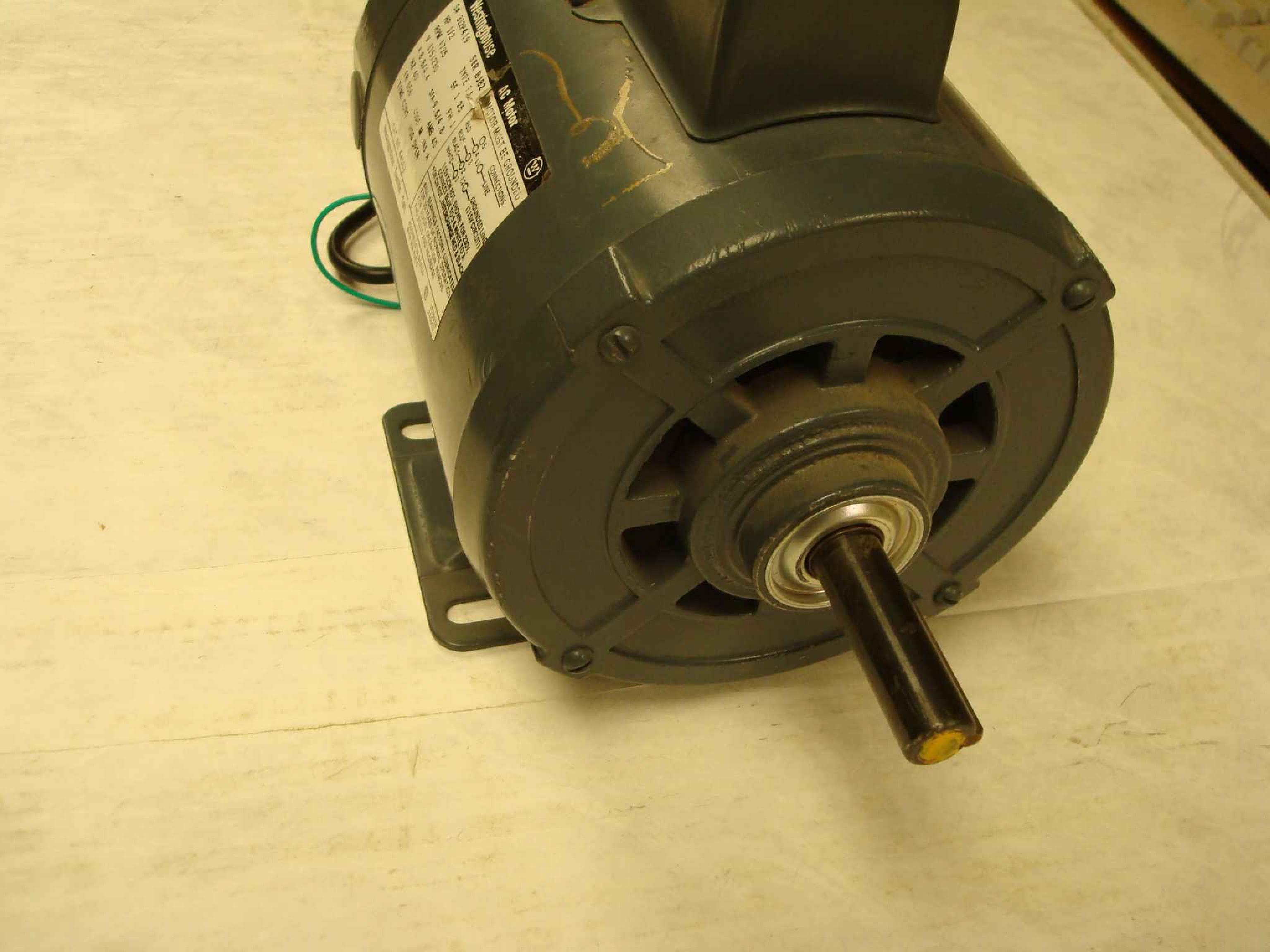 WESTINGHOUSE BJ82 1/2 HP 115/230 VAC 1725 Rpm 5/8 SHAFT