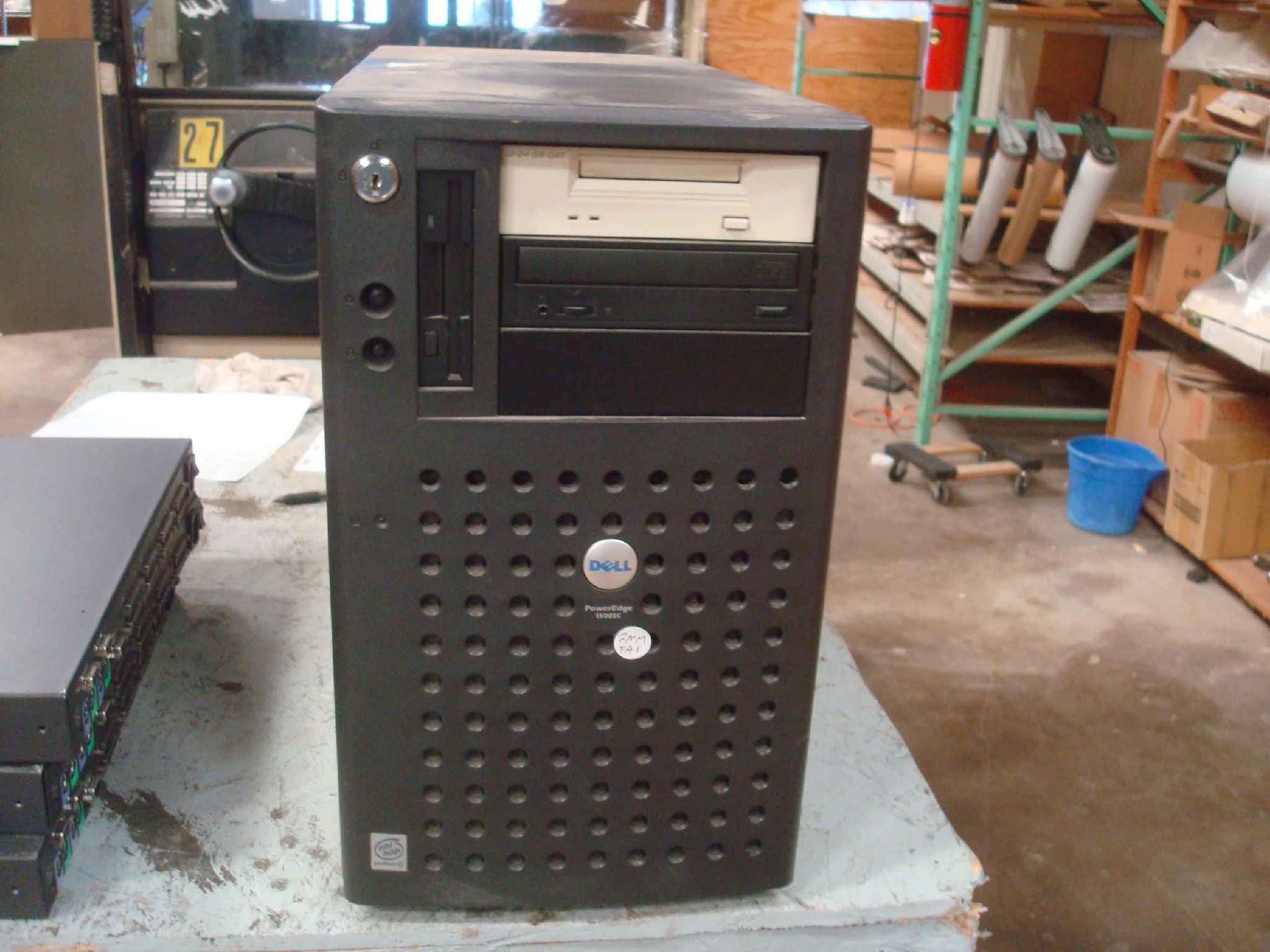 DELL 1500SC POWER EDGE SERVICE TAG DX42W11