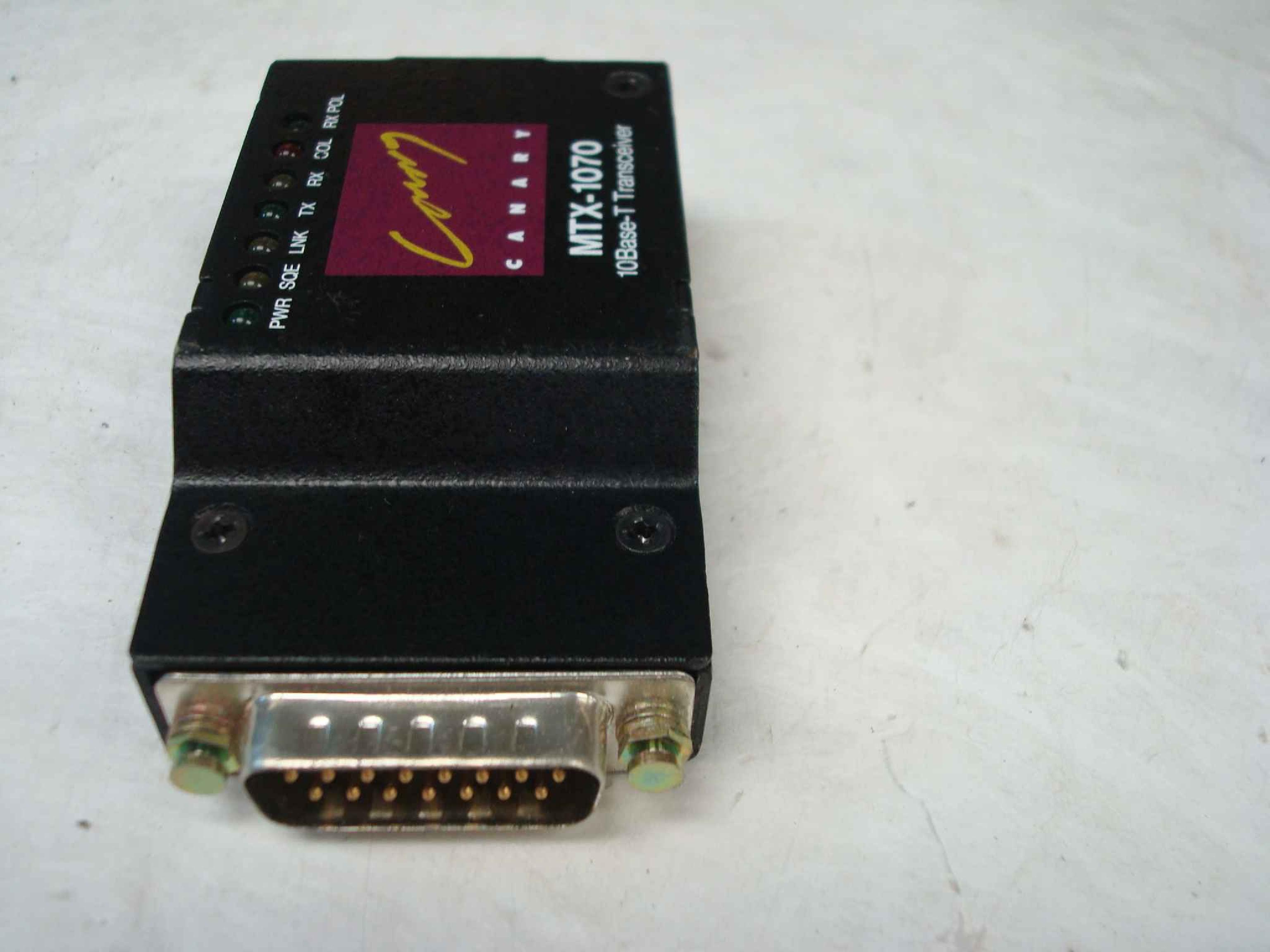 CANARY MTX-1070 CLONE MTX-1070 10BASE-T TRANSCEIVER A113