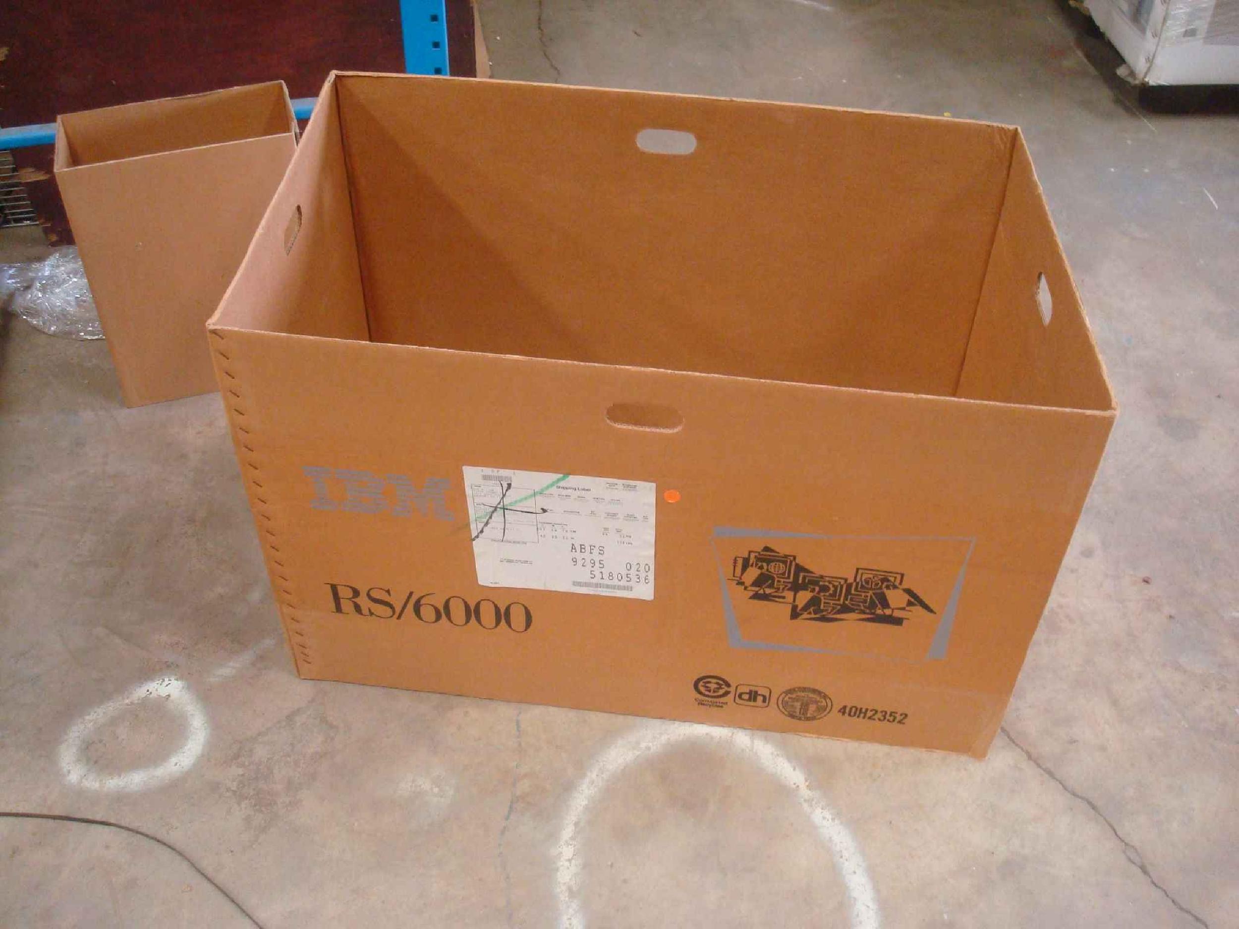 IBM TYPE 7013 RS 6000 SYSTEM TYPE 9295 SN 5180536 TYPE 7013 SN 0008XCJ