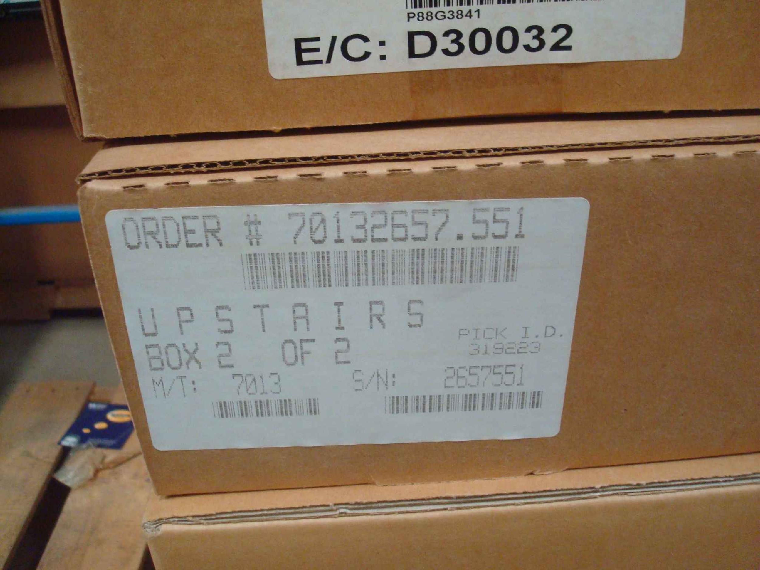 IBM TYPE 7013 RS 6000 SYSTEM TYPE 9295 SN 5180536 TYPE 7013 SN 0008XCJ