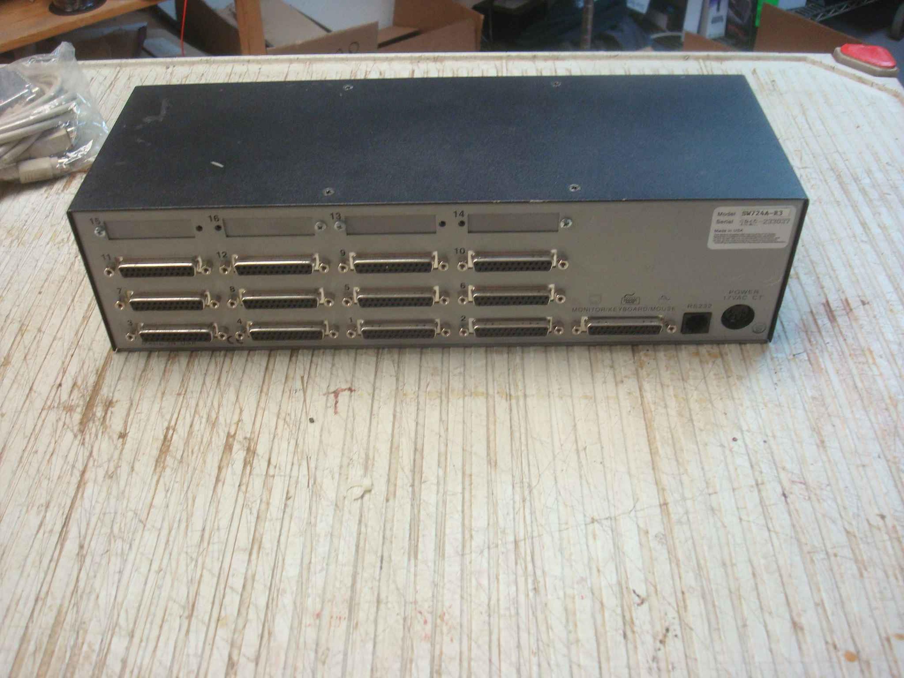 BLACK BOX SW724A-R3 SERV SWITCH 12 PORT