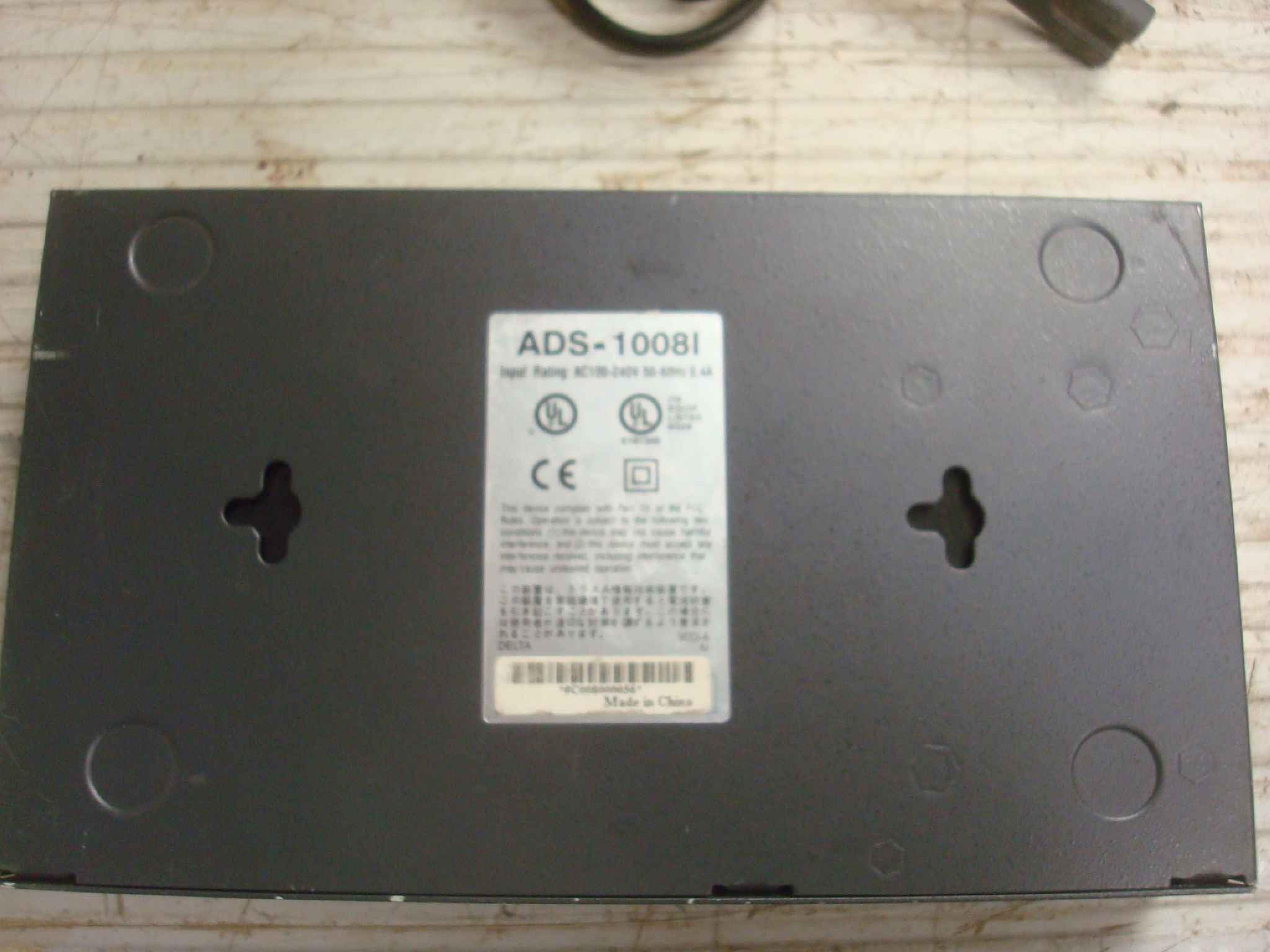 ADDTRON ADS-1008I ETHERNET SWITCH 100BT