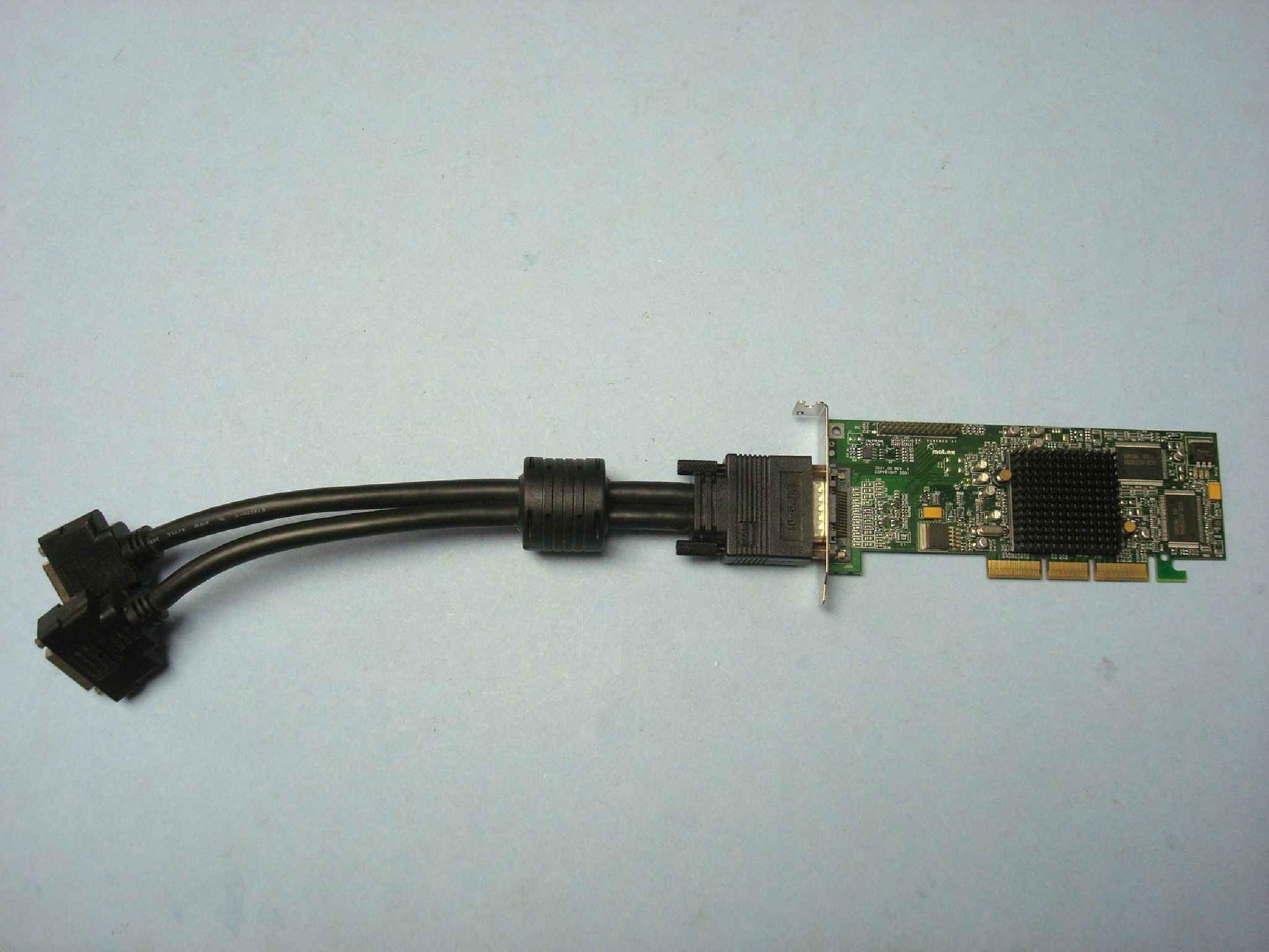 MATROX MGI G55MADDL32DR 32MG AGP VIDEO CARD G55 DUAL-HEAD