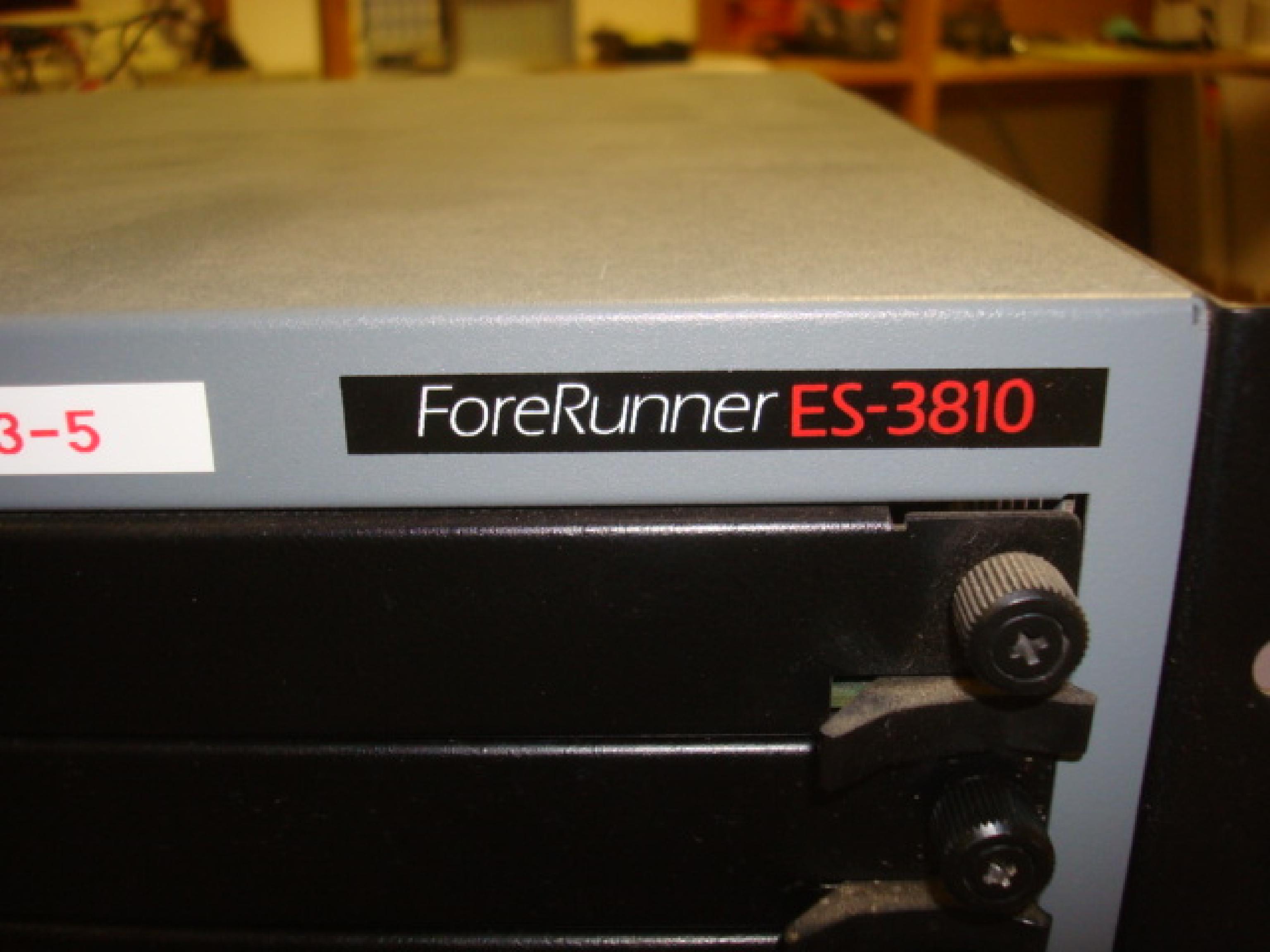 FORE / FORE SYSTEMS ES-3810 FORERUNNER ES-3810 CHASSIS WITH POWER SUPPLY ETHERNET WORKGROUP SWITCH 24 PORT