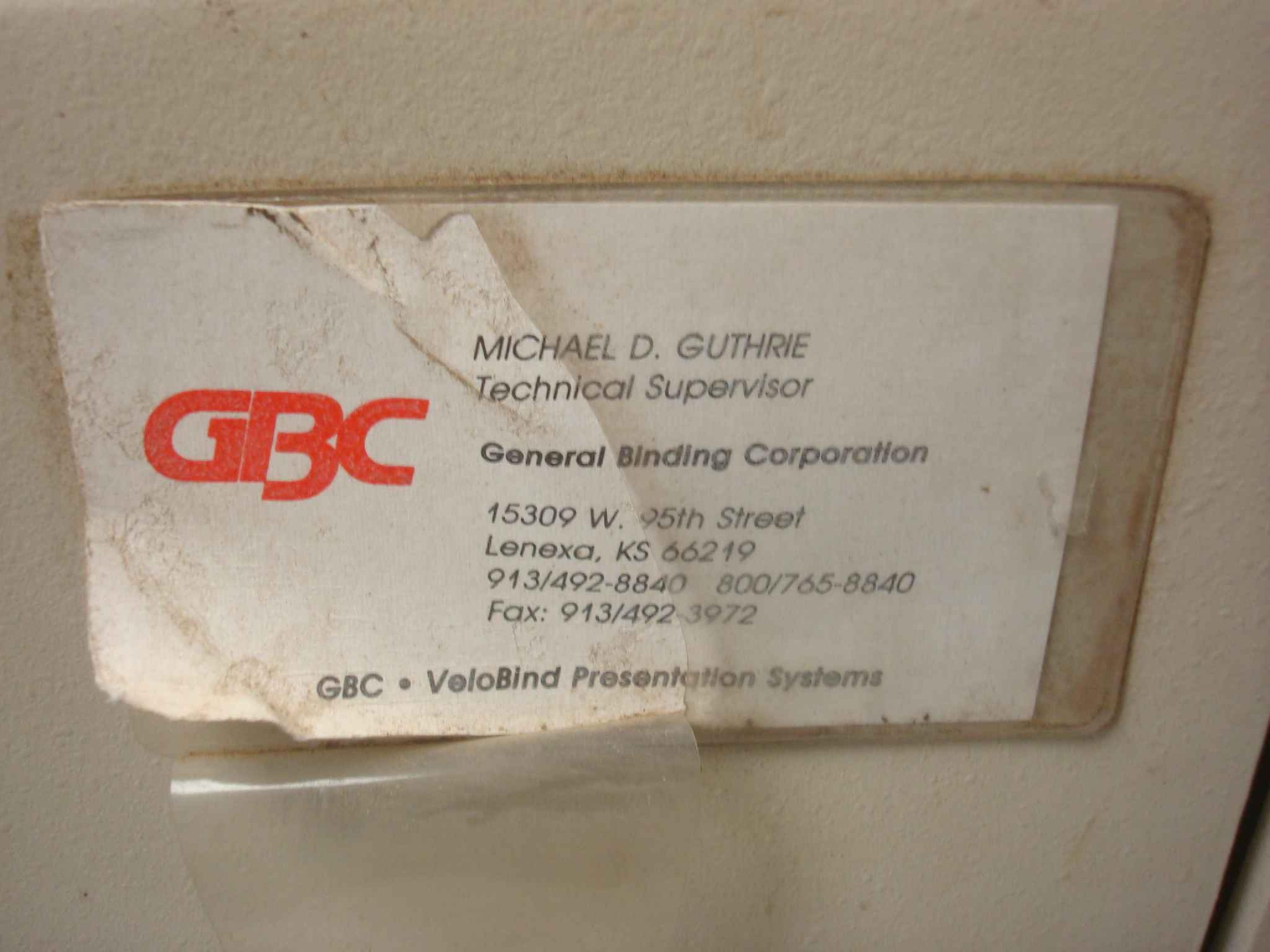 GBC 1129121 GENERAL BINDING CORPORATION PUNCH