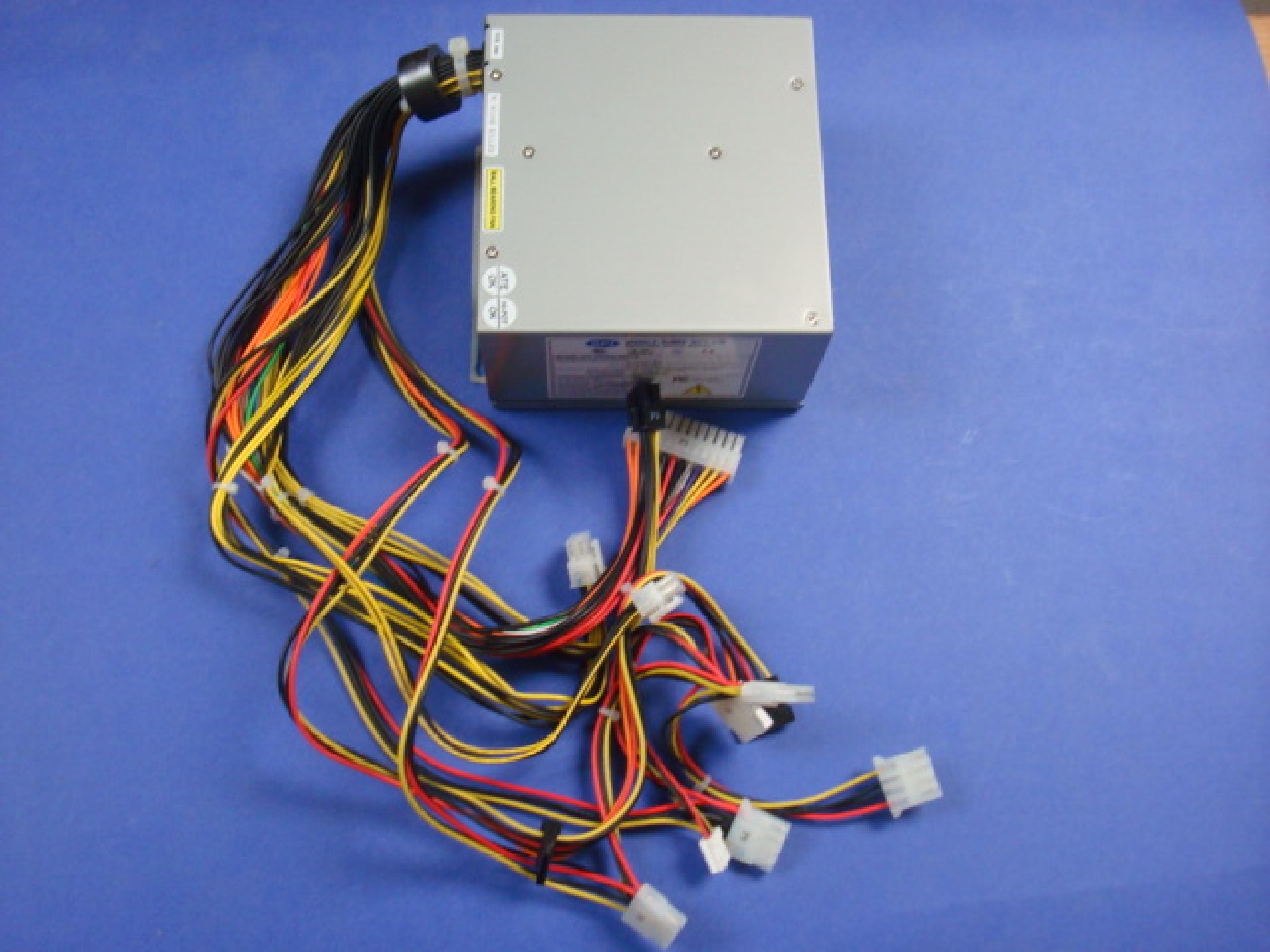 FSP GROUP / SPARKLE POWER INTL LTD / POWER MAN / YATE LOON / AOPEN / ACER 9PA5500104 550 WATT POWER SUPPLY 24 PIN ATX 5 MOLEX FLOPPY POWER 2 SATA 4-PIN 6-PIN 8-PIN