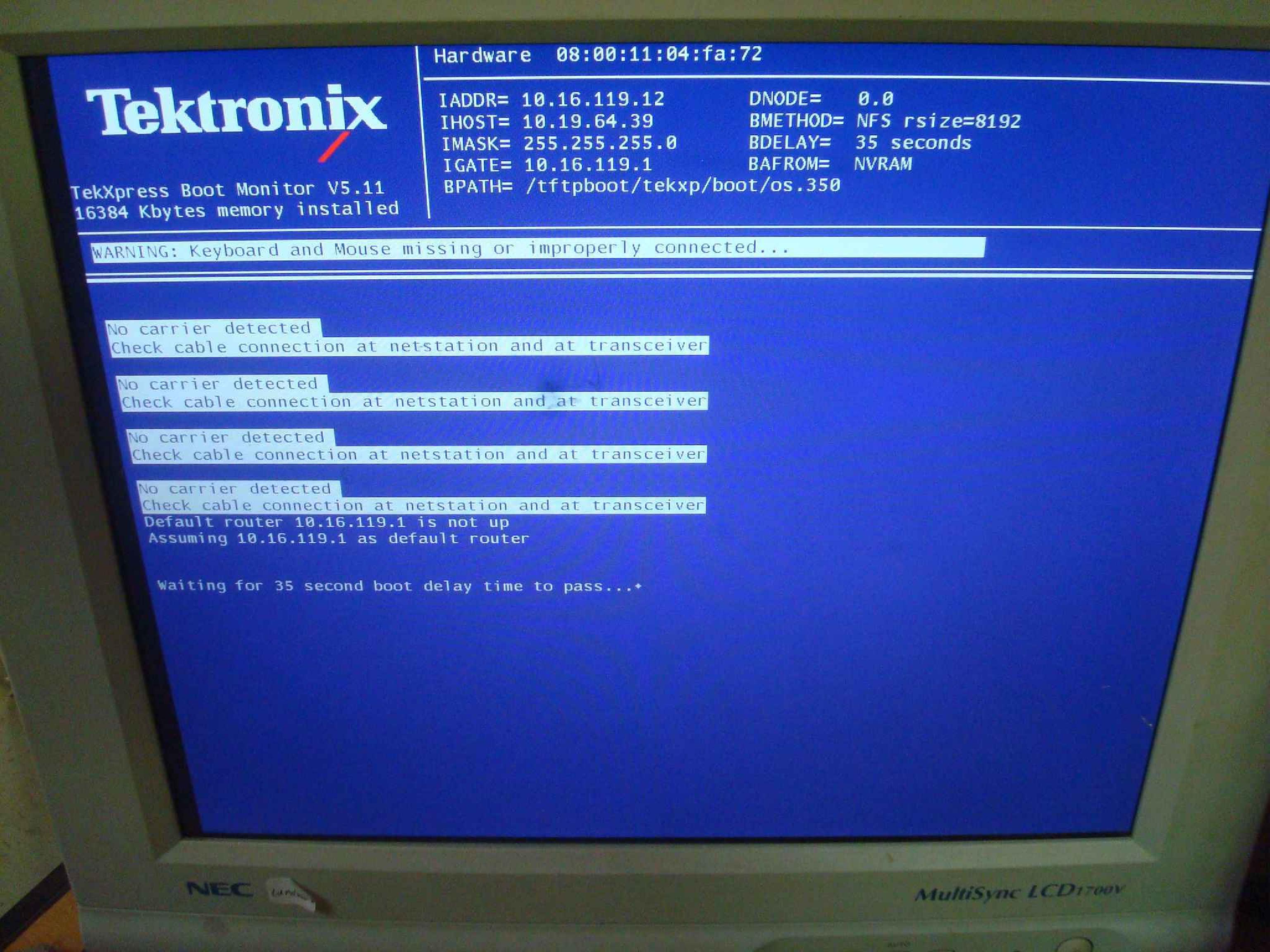 TEKTRONIX XP419C LOGIC BASE