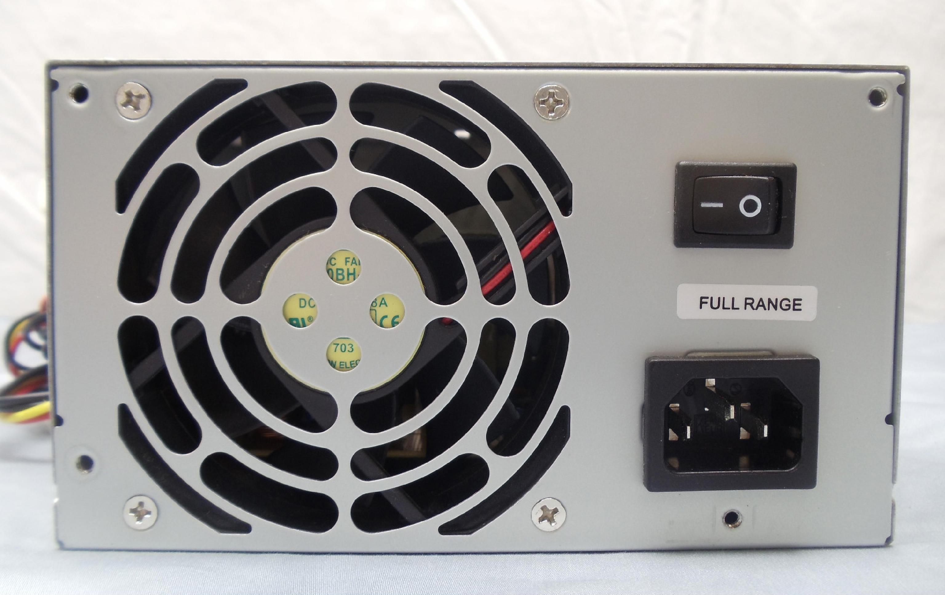 FSP GROUP / SPARKLE POWER INTL LTD / POWER MAN / YATE LOON / AOPEN / ACER 400GLCR-OE2 ATX POWER SUPPLY