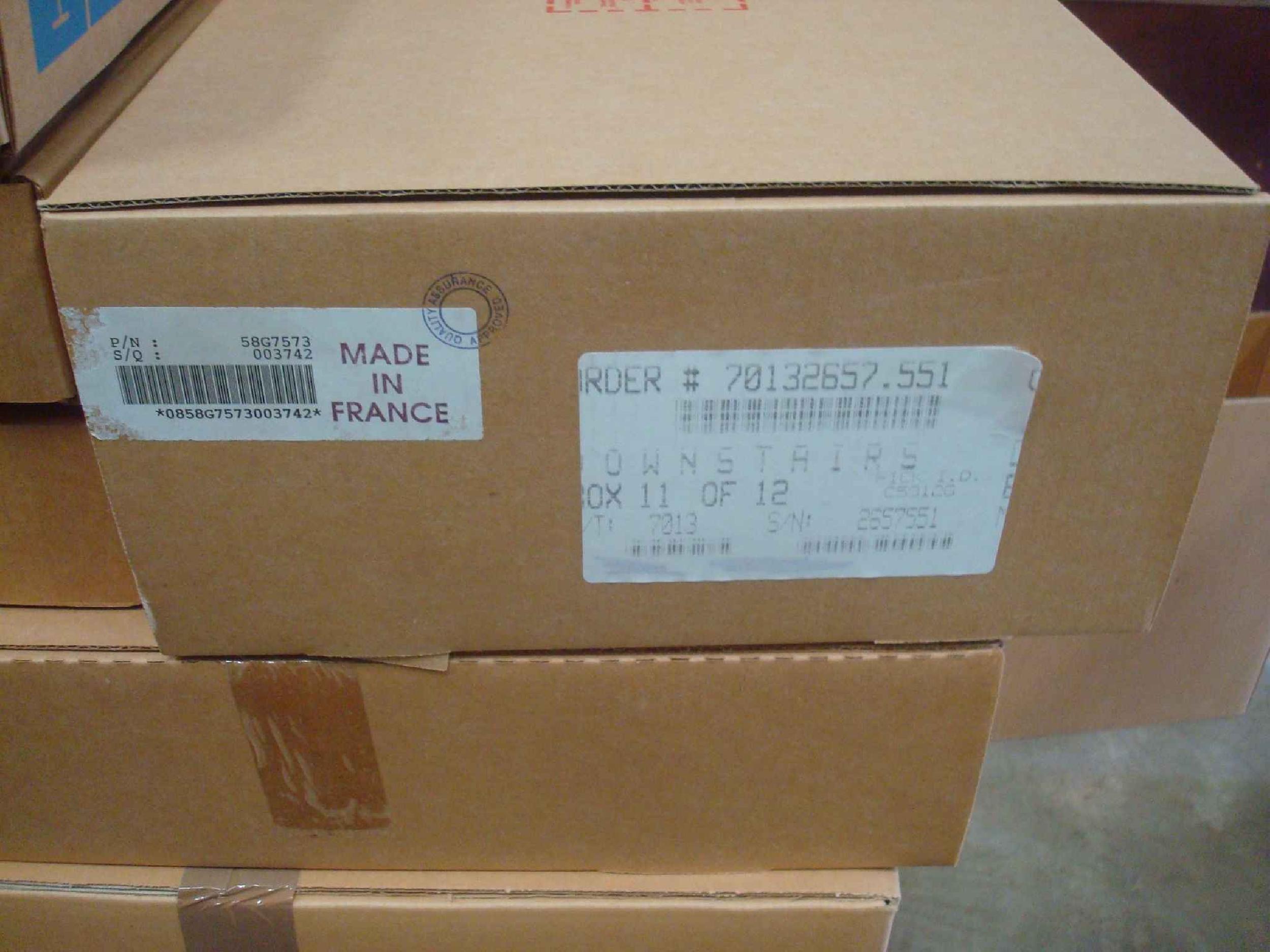 IBM 40H2352 RS 6000 SYSTEM SN 5180536 SYSTEM TYPE 7013 SN 0008XCJ