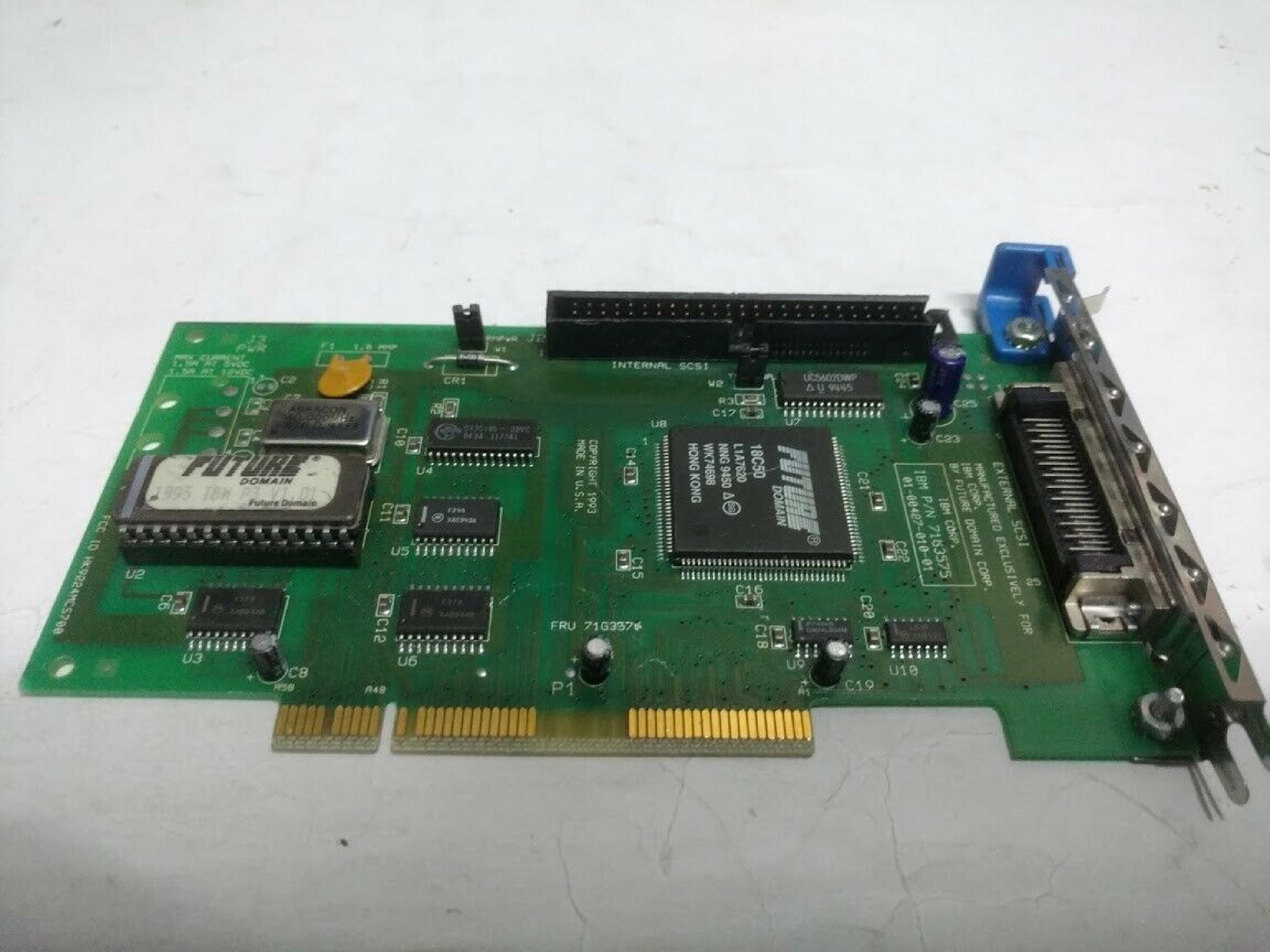 IBM 71G3575 MICROCHANNEL SCSI CONTROLLER