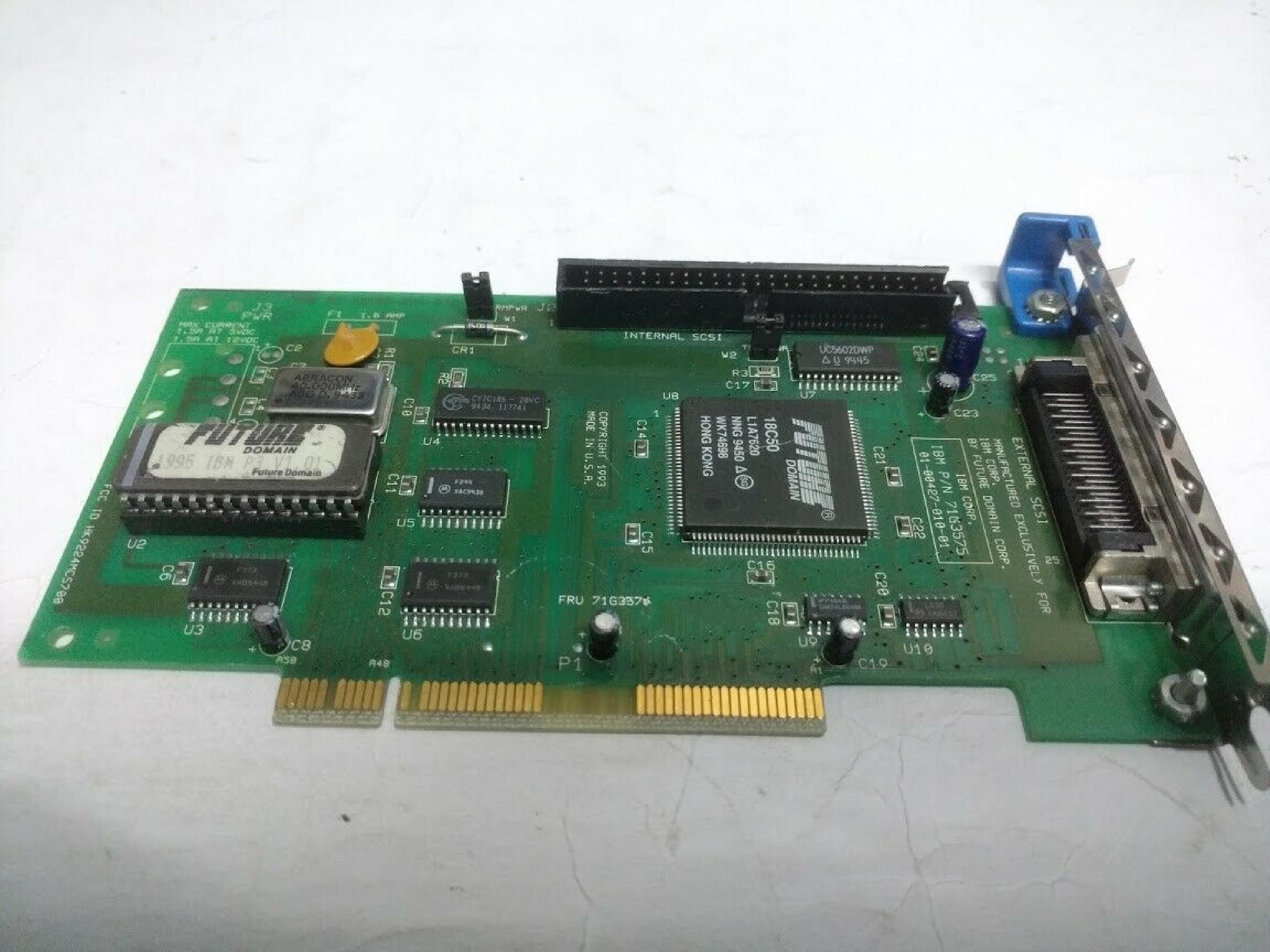 IBM 71G3575 MICROCHANNEL SCSI CONTROLLER