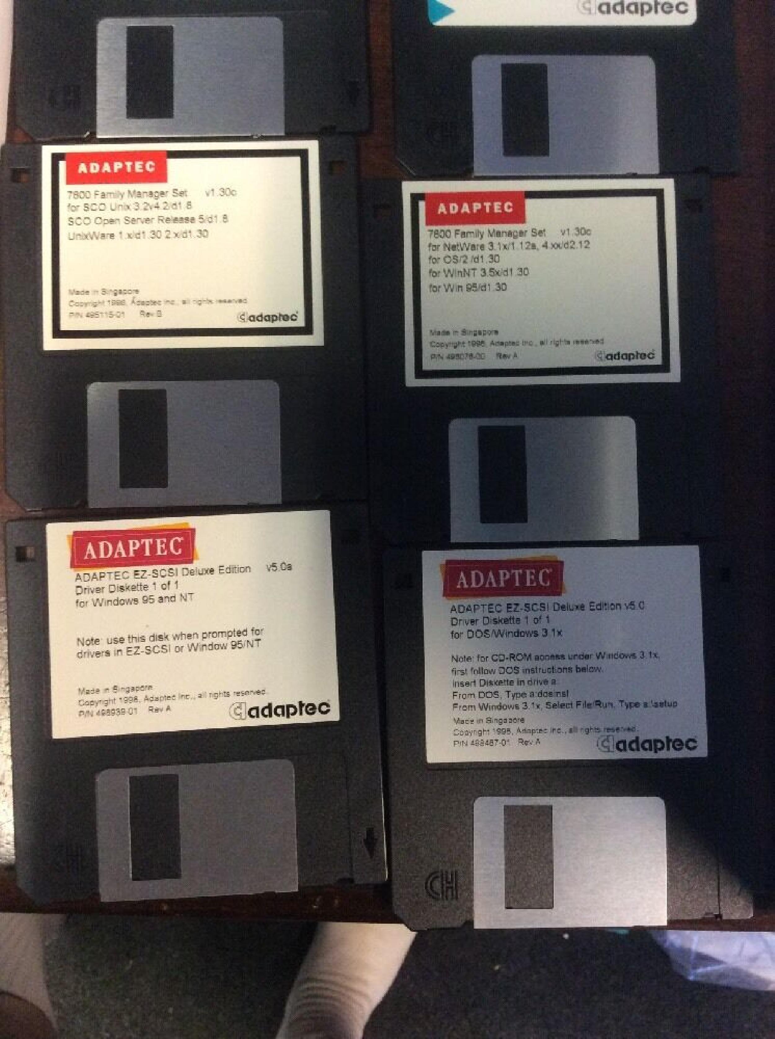 ADAPTEC AHA-1520 16BIT SCSI CONTROLLER BULK PACKAGED