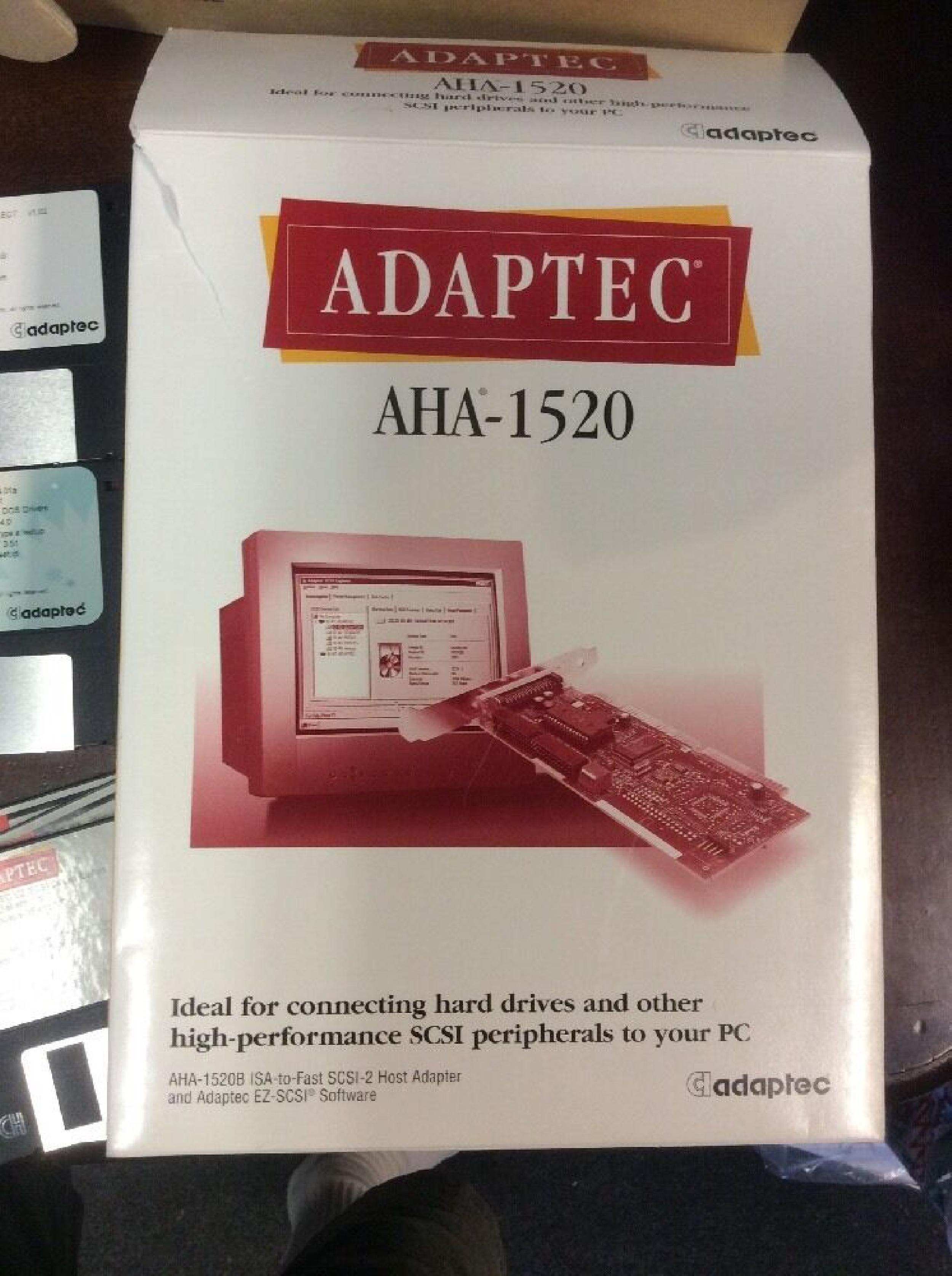 ADAPTEC AHA-1520 16BIT SCSI CONTROLLER BULK PACKAGED