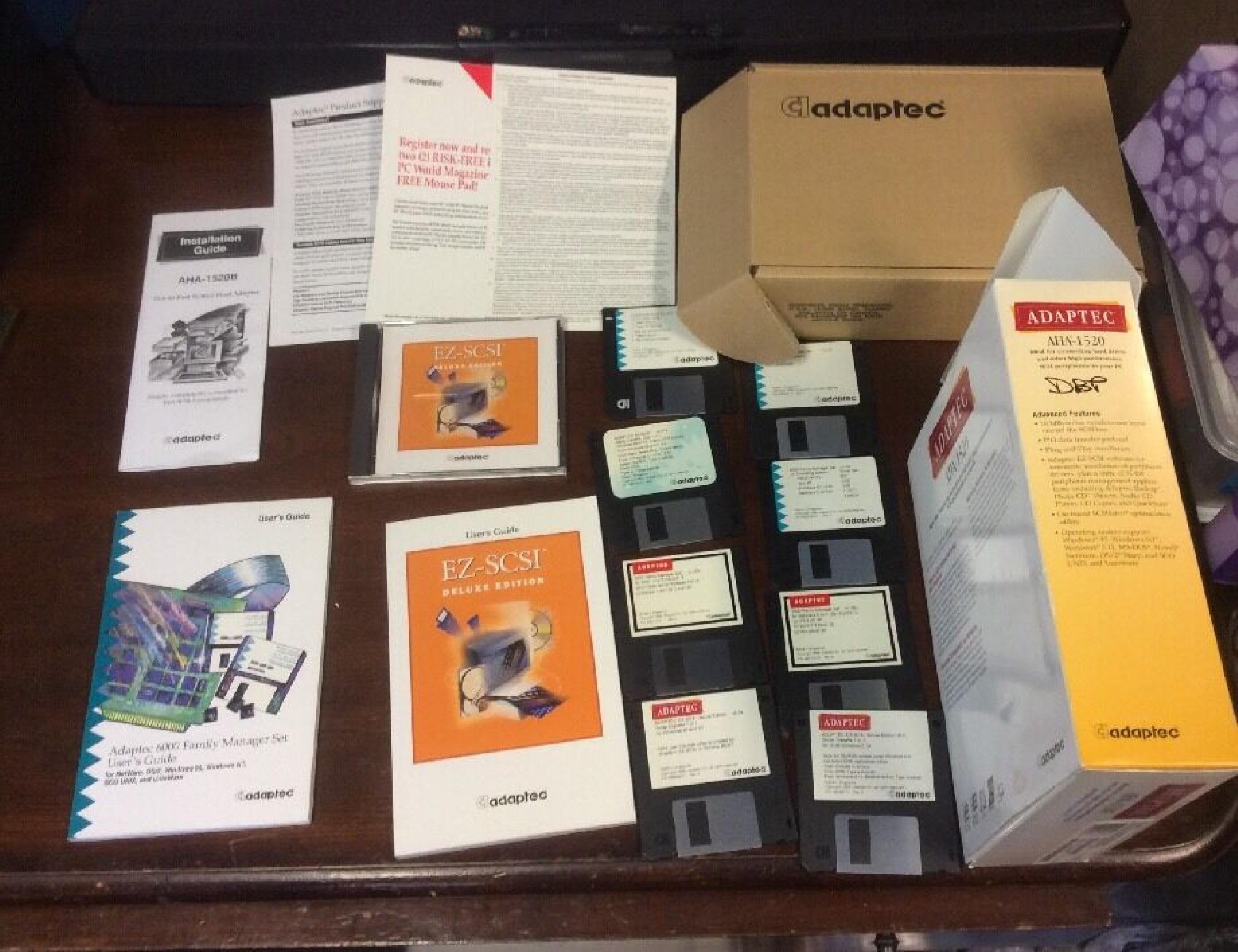 ADAPTEC AHA-1520 16BIT SCSI CONTROLLER BULK PACKAGED