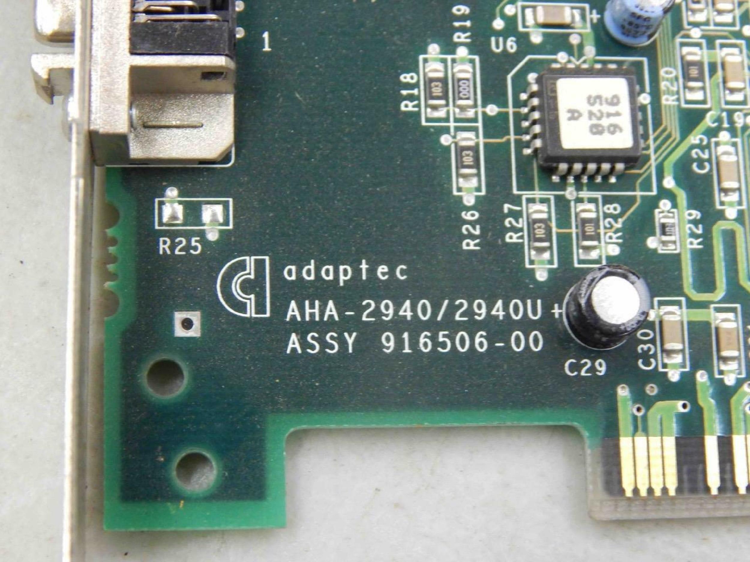 ADAPTEC 916506-00 PCI SCSI BUSMASTERING CONTROLLER