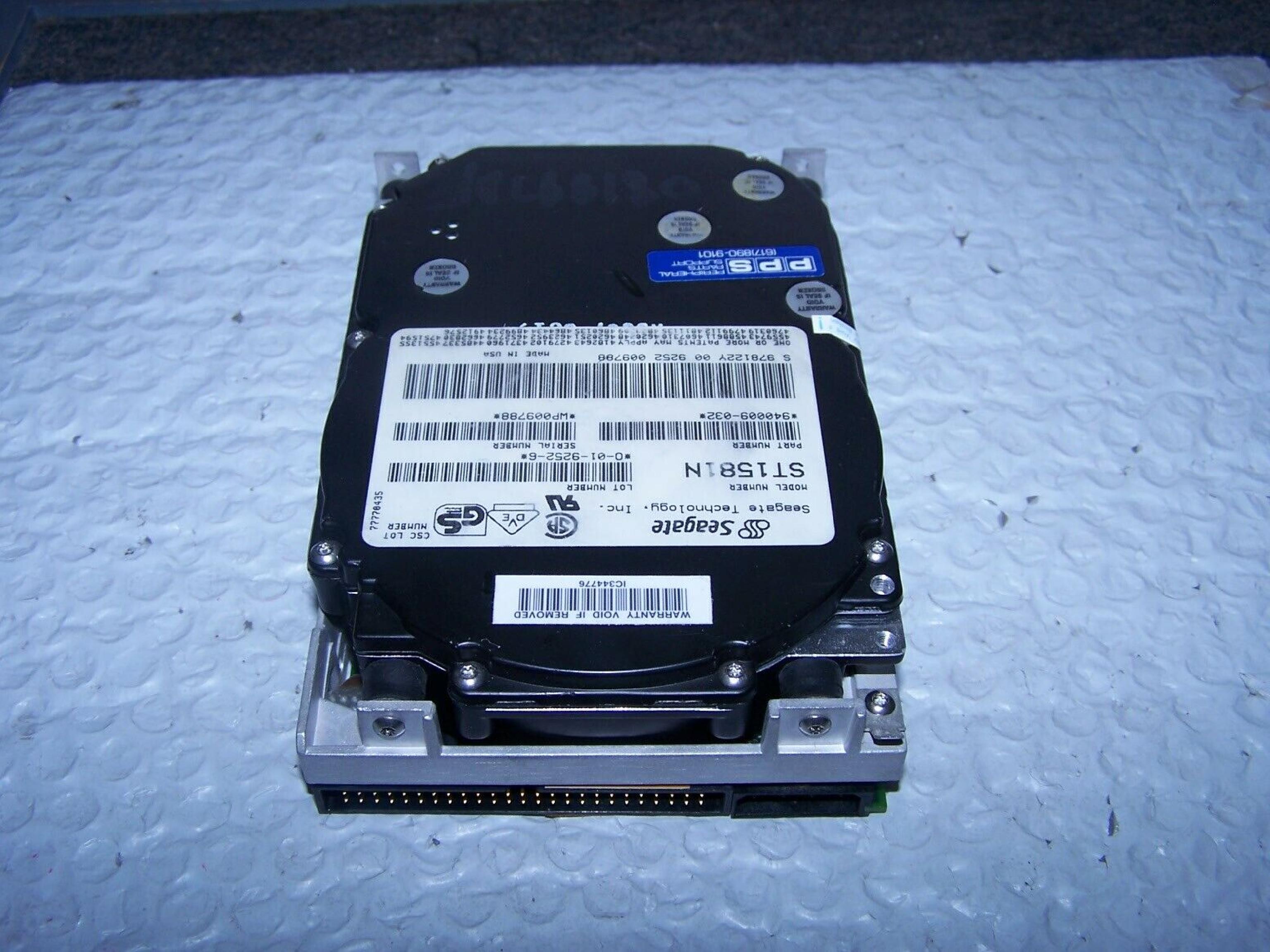 SEAGATE ST1581N 3.5INCH 525MB SCSI DRIVE