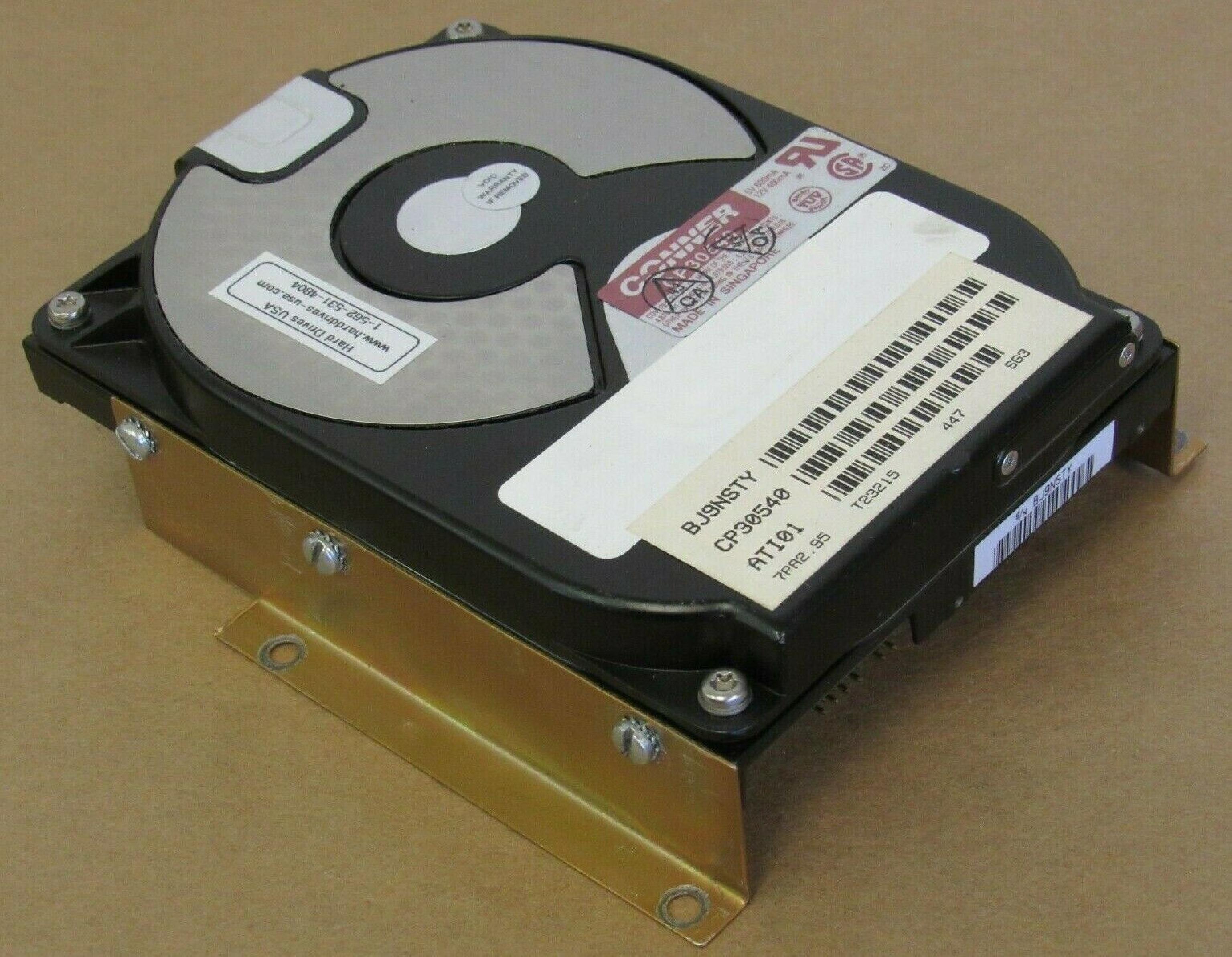 CONNER / SEAGATE CP30540 540MB 3.5INCH SCSI-2 HARD DRIVE CP30540