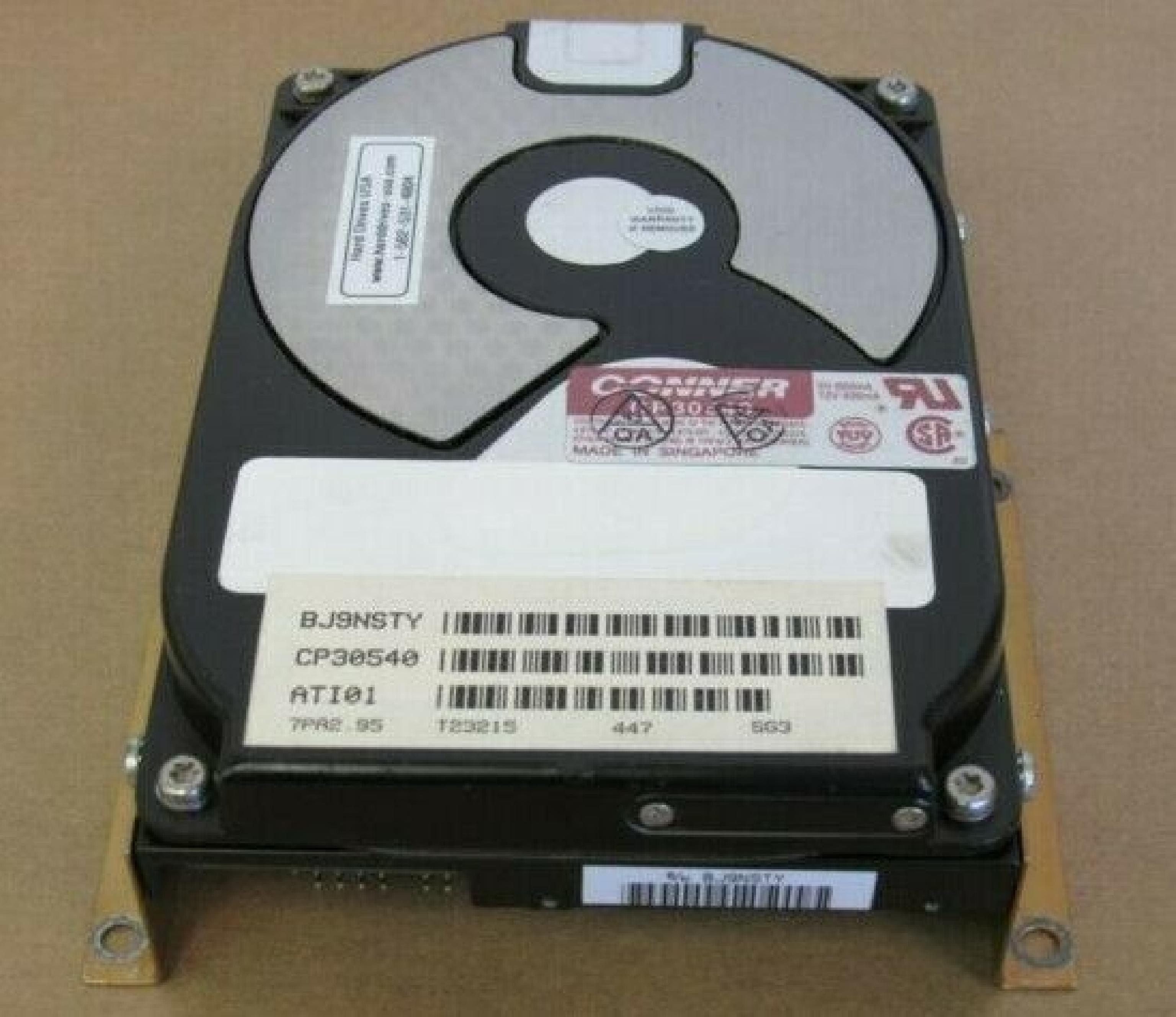 CONNER / SEAGATE CP30540 540MB 3.5INCH SCSI-2 HARD DRIVE CP30540