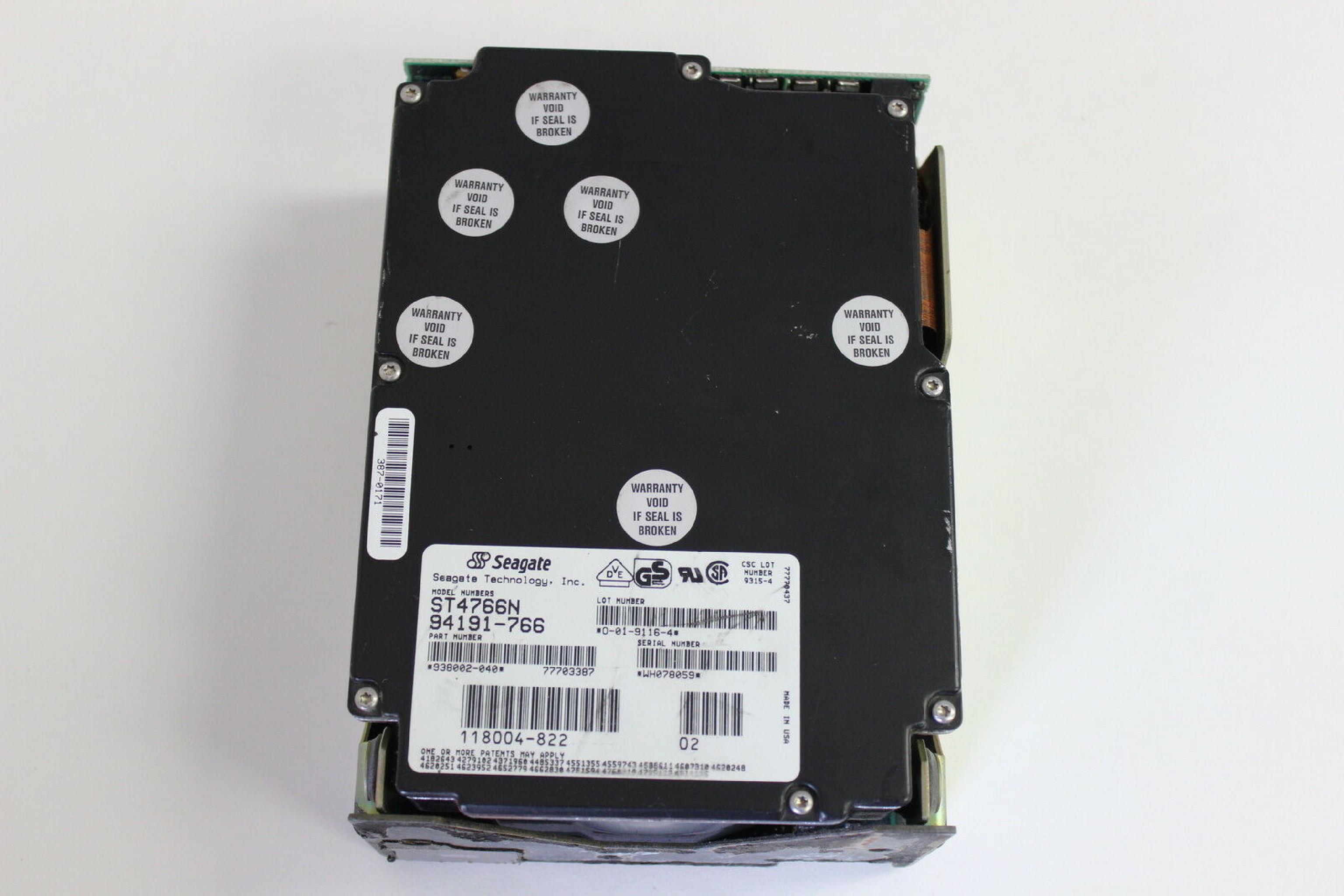 SEAGATE ST4766N 676MB SCSI FH 5.15INCH