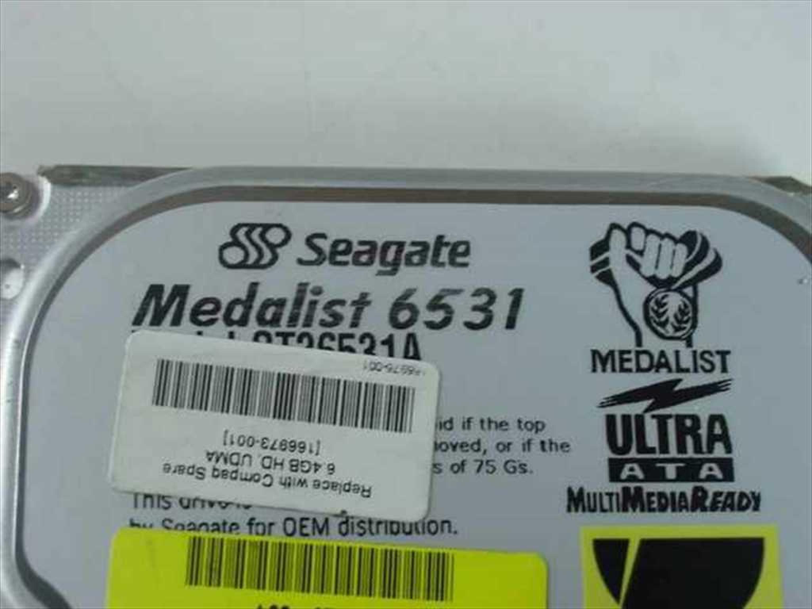 SEAGATE ST36531A 6.5GB IDE 3.5 HARD DRIVE FIRMWARE 3.29