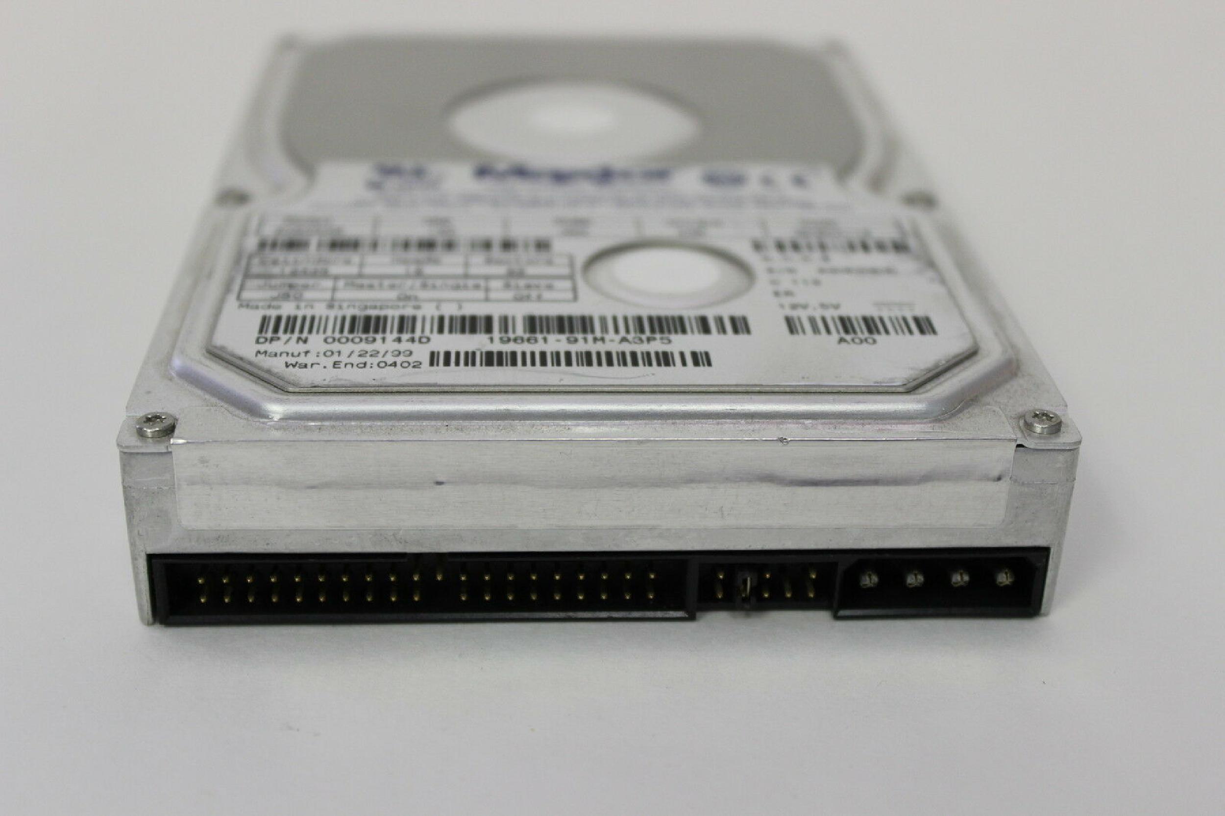 DELL 9144D MAXTOR HD IDE 6.4GB 3.5INCH DRIVE 05/12/99 HDA 53A PCBA 08A UNIQUE 52A GAS64112
