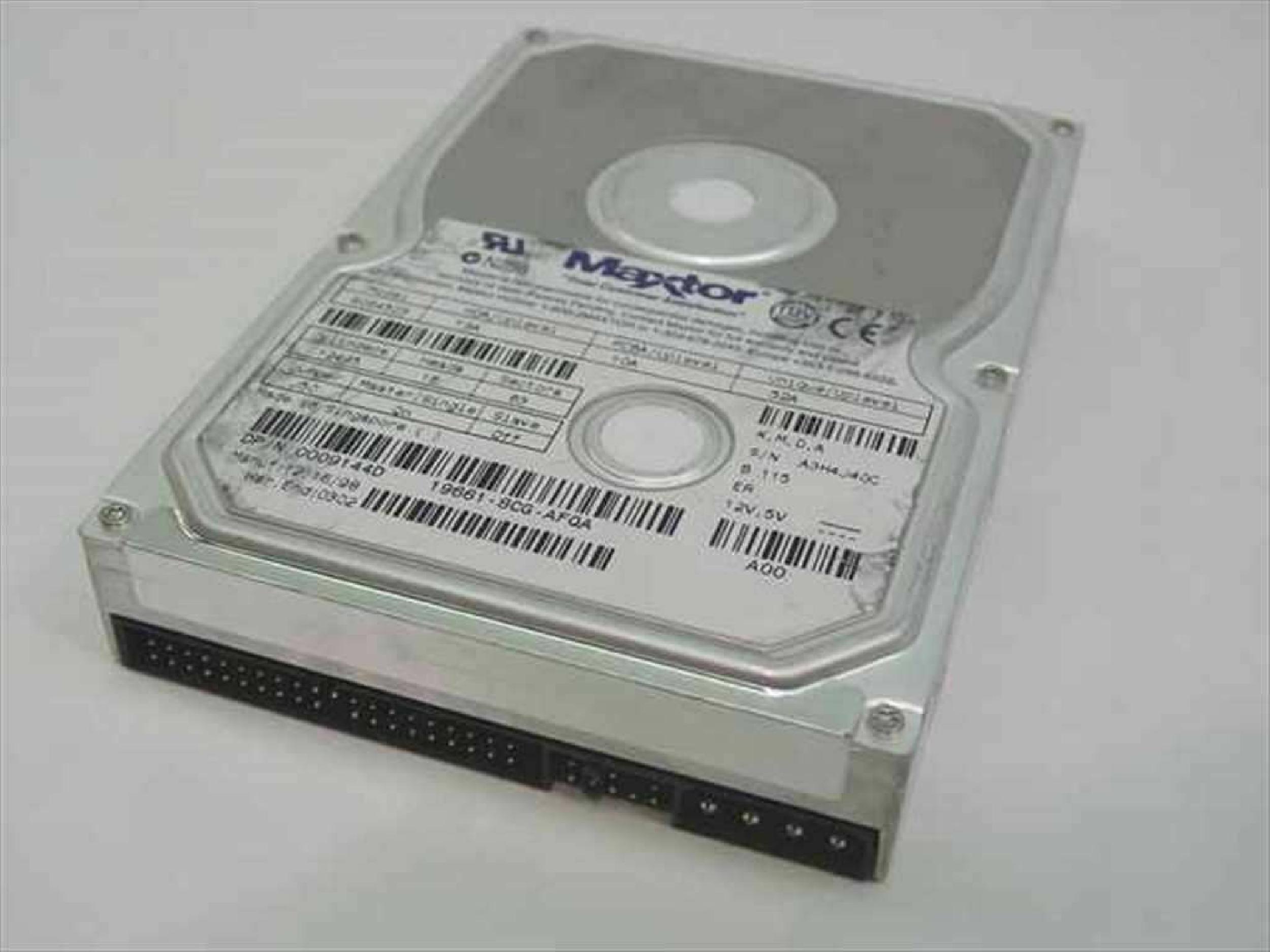 DELL 9144D MAXTOR HD IDE 6.4GB 3.5INCH DRIVE 05/12/99 HDA 53A PCBA 08A UNIQUE 52A GAS64112